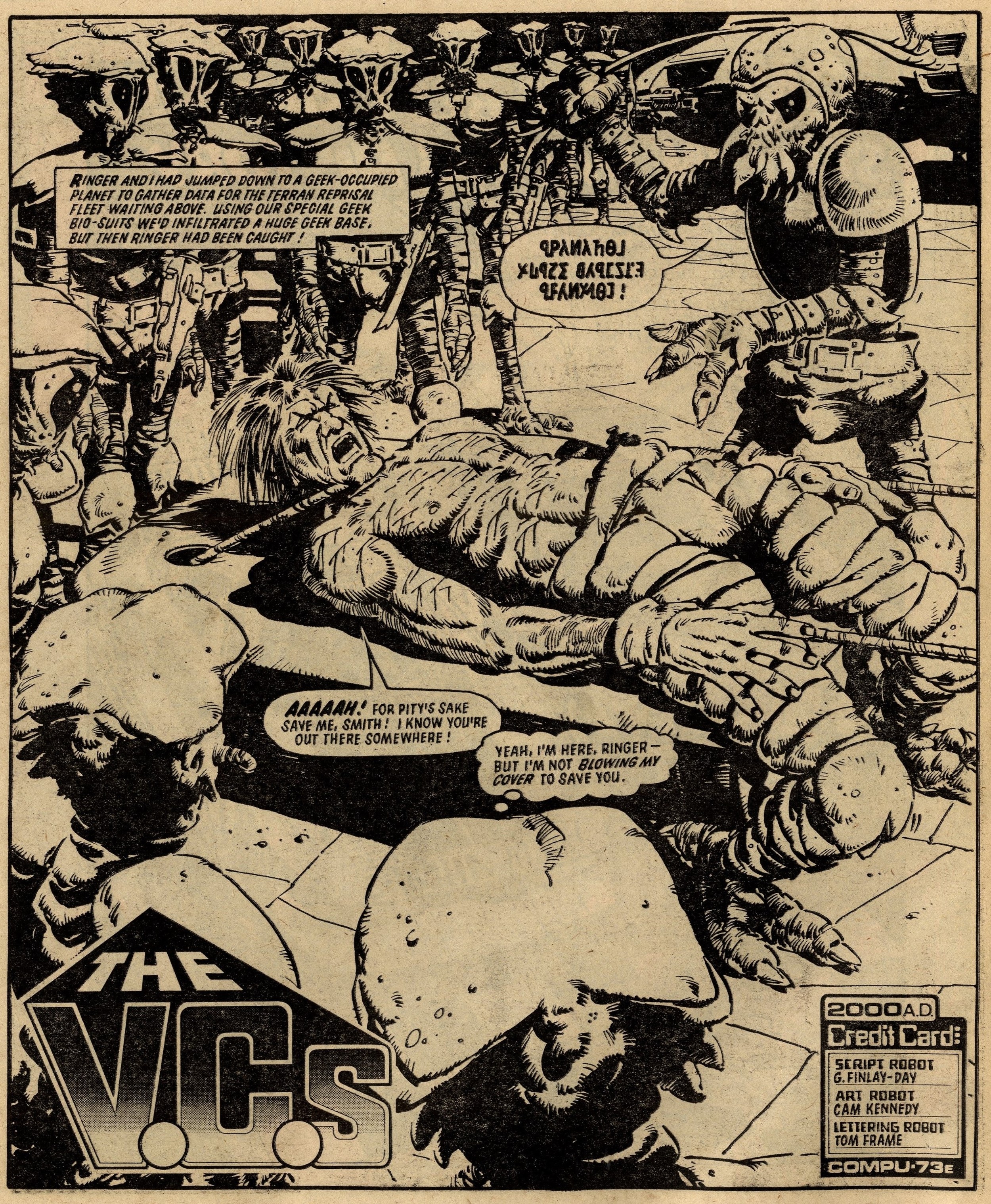 The V.C.s.: Gerry Finley-Day (writer), Cam Kennedy (artist)