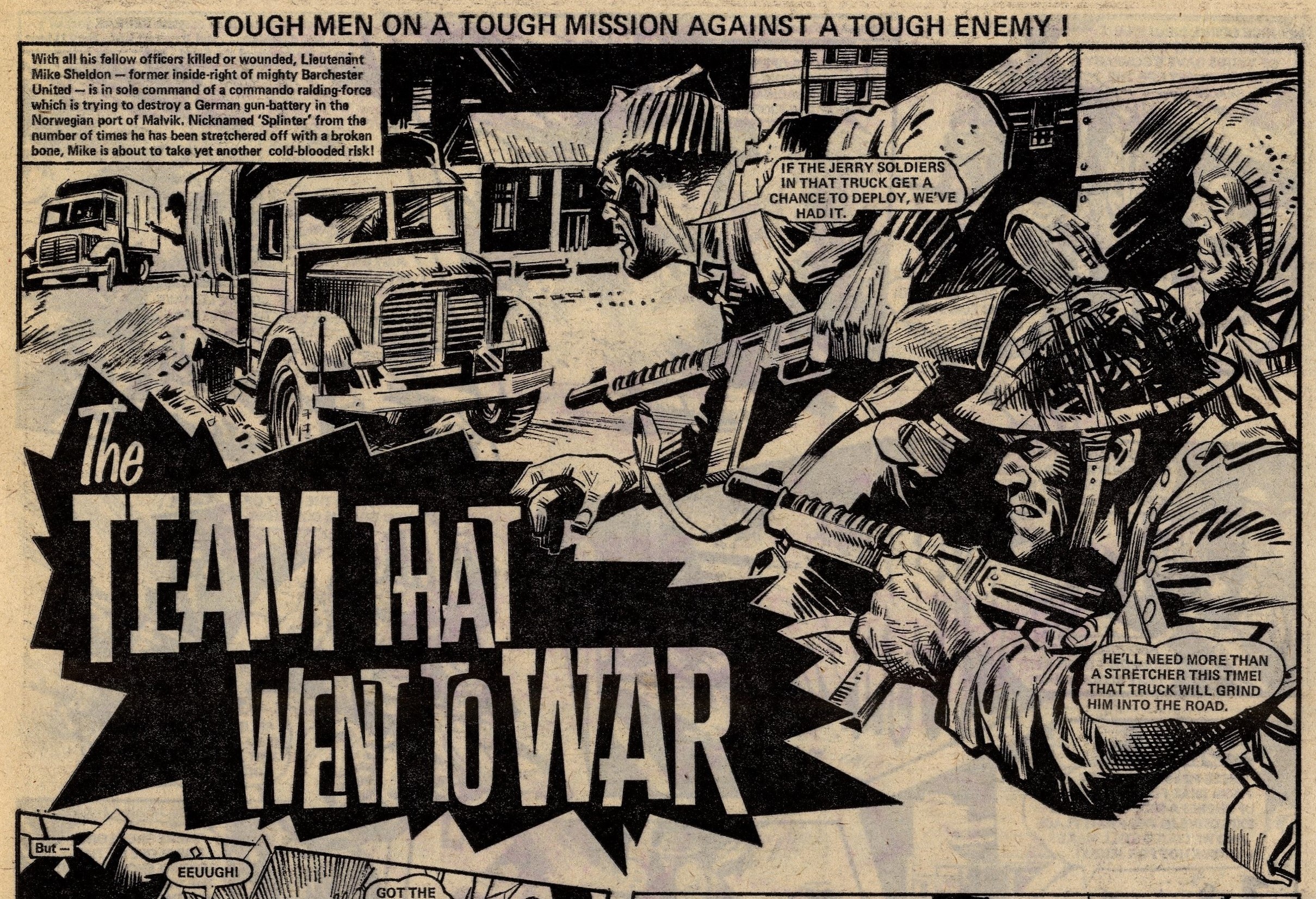 The Team that went to War: Mike Western (artist)