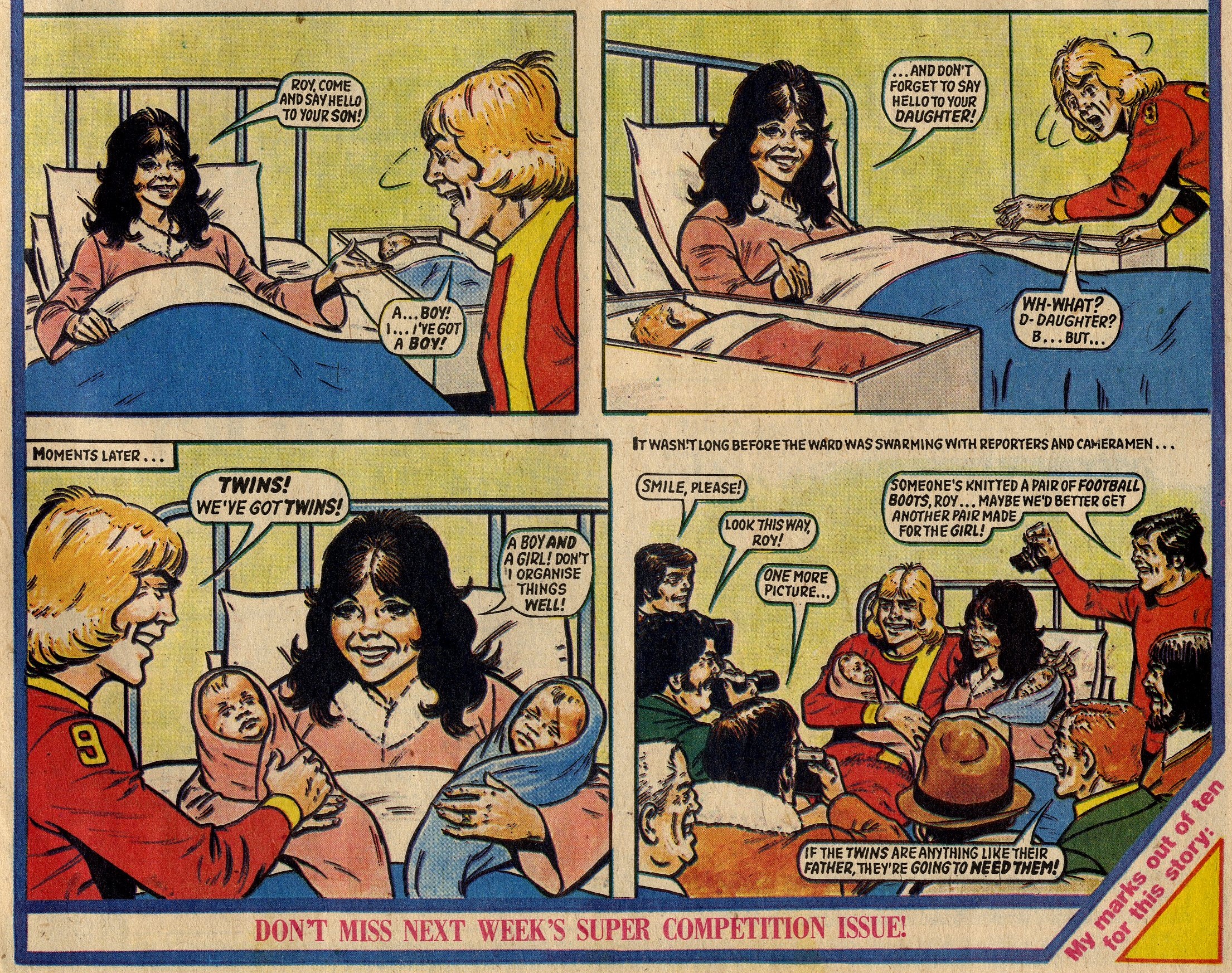 Roy of the Rovers: Tom Tully (writer), David Sque (artist)