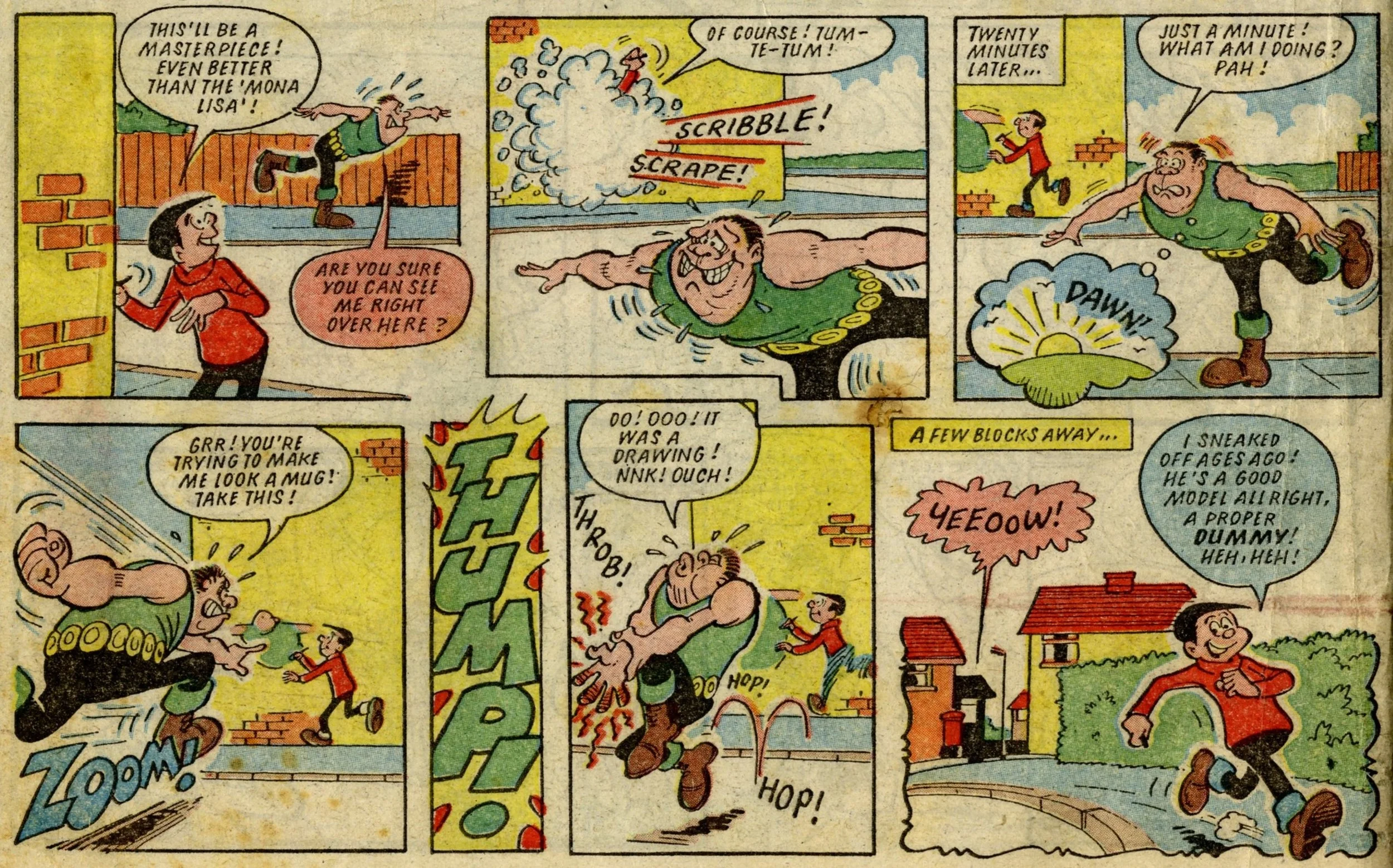 Chalky: Gordon Hill (artist)
