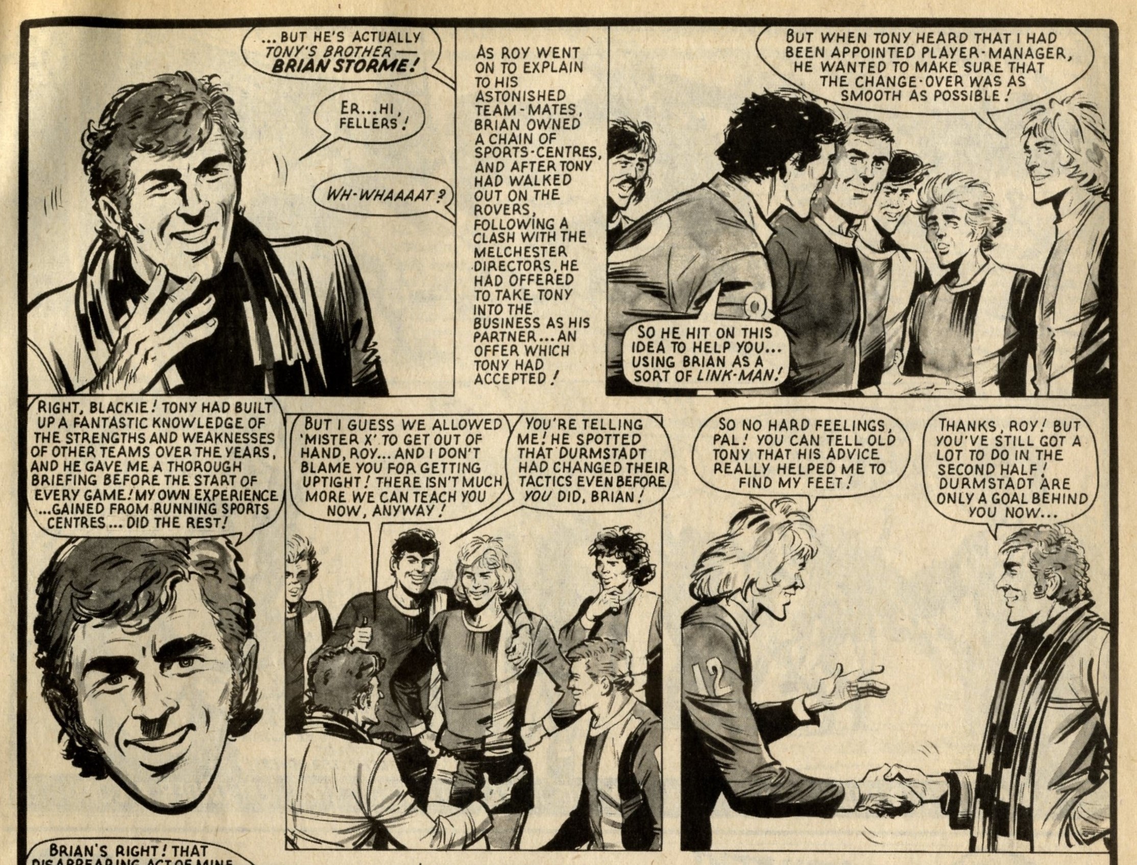 Roy of the Rovers: Tom Tully (writer), Yvonne Hutton (artist)