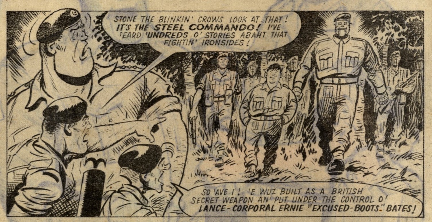 Captain Hurricane Meets Steel Commando: Charles Roylance (artist)