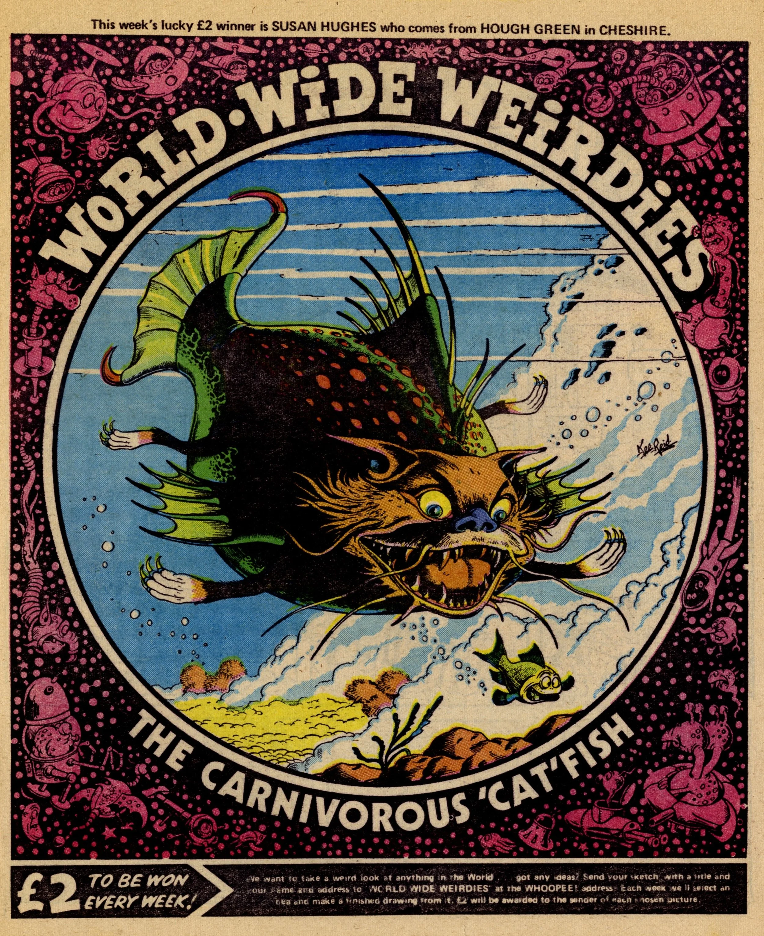 World-wide Weirdies: Ken Reid (artist)