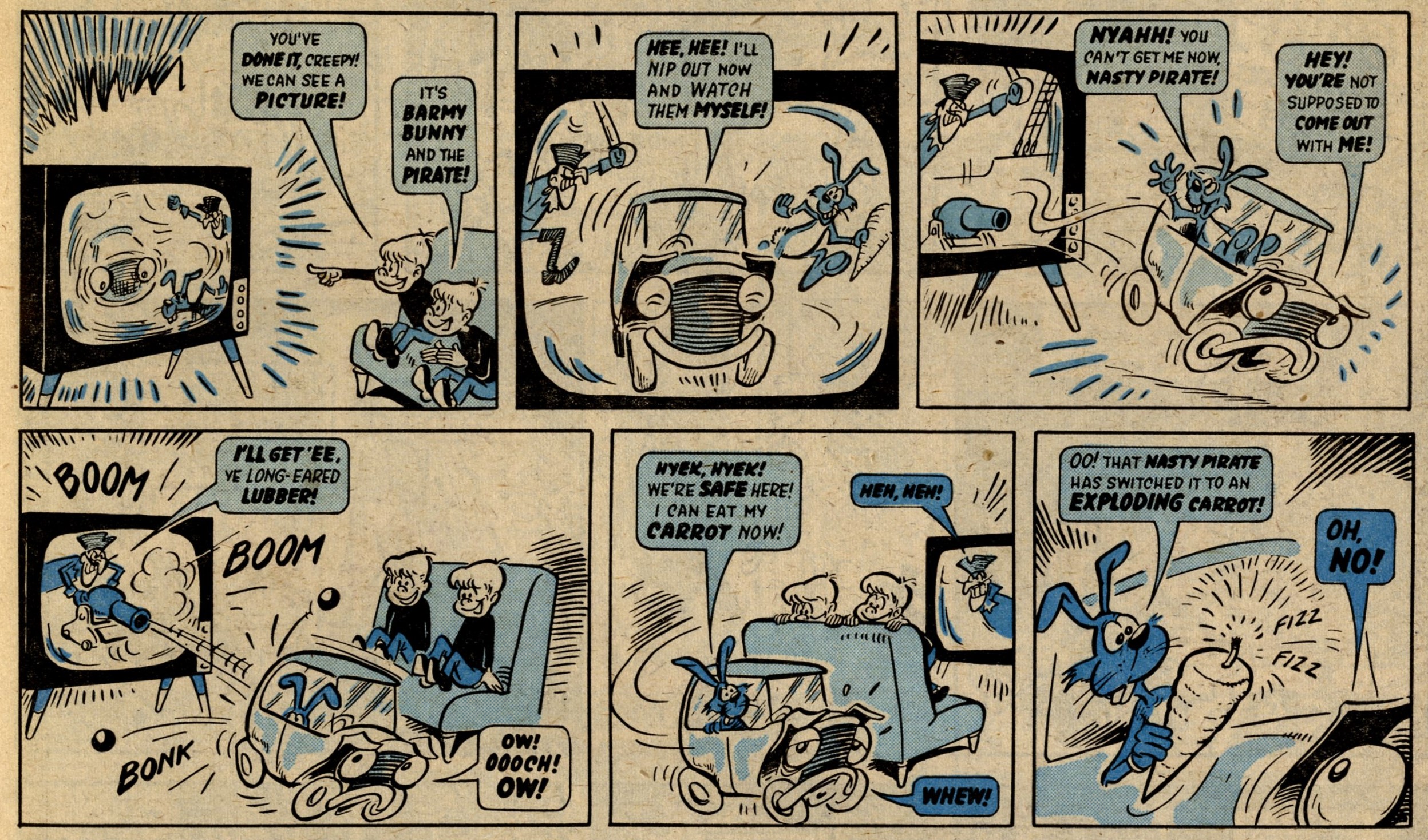 Creepy Car: Reg Parlett (artist)