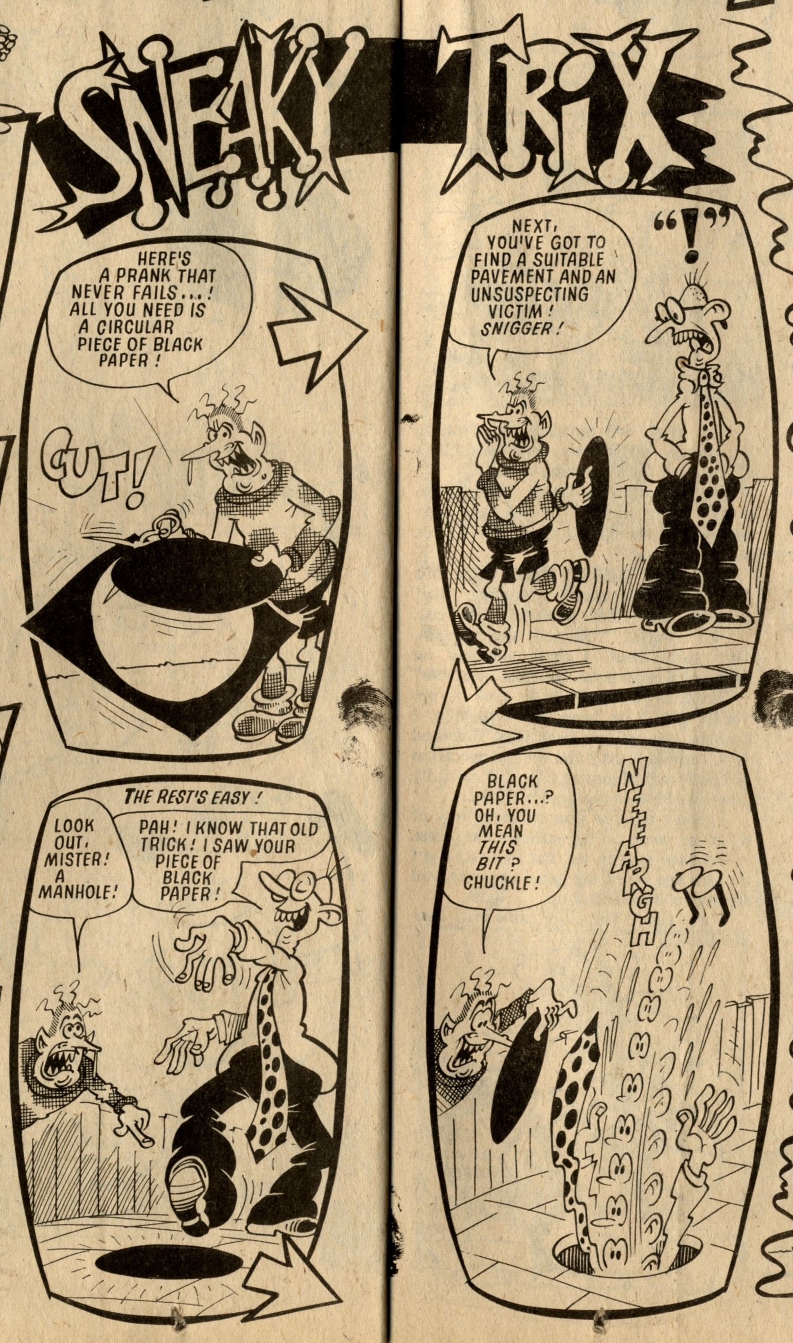Pongalongapongo: Sneaky Trix: Ian Knox (artist)