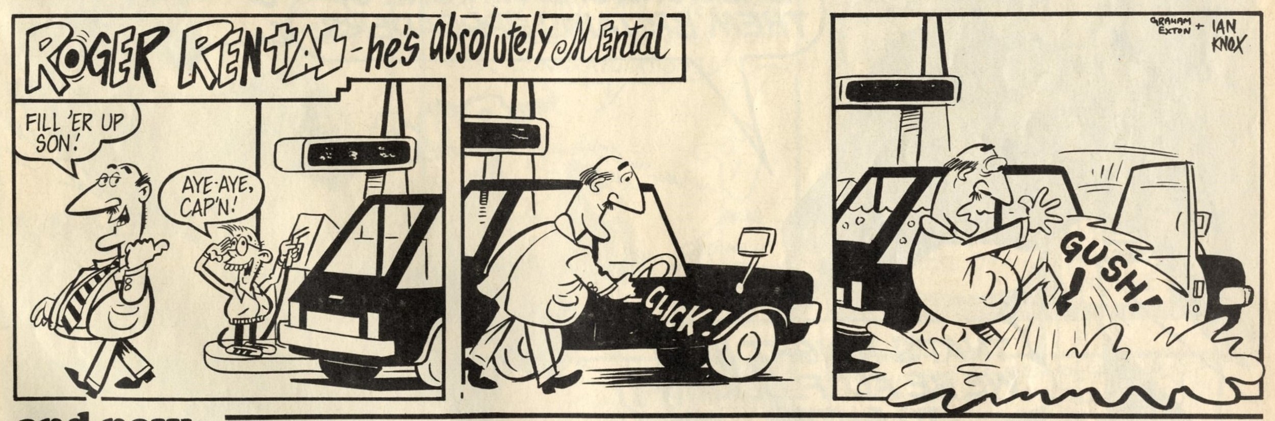 Roger Rental: Graham Exton (writer), Ian Knox (artist)