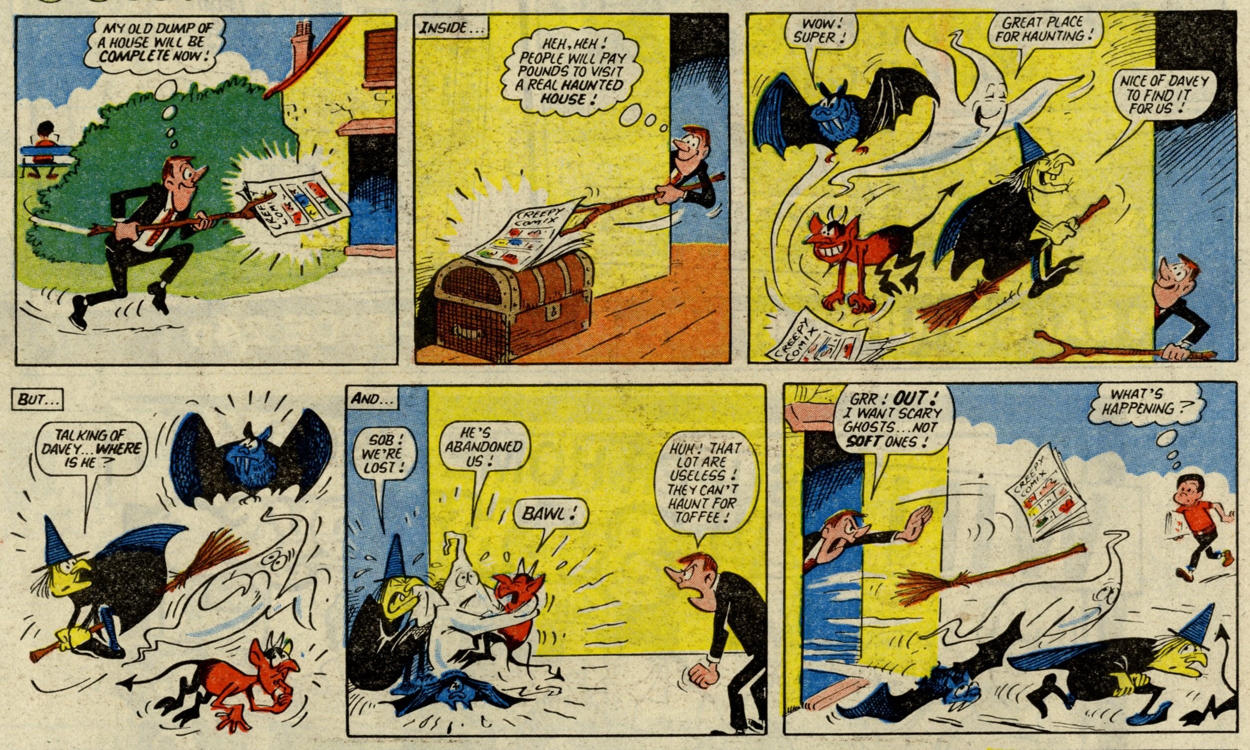 Creepy Comix: Reg Parlett (artist)