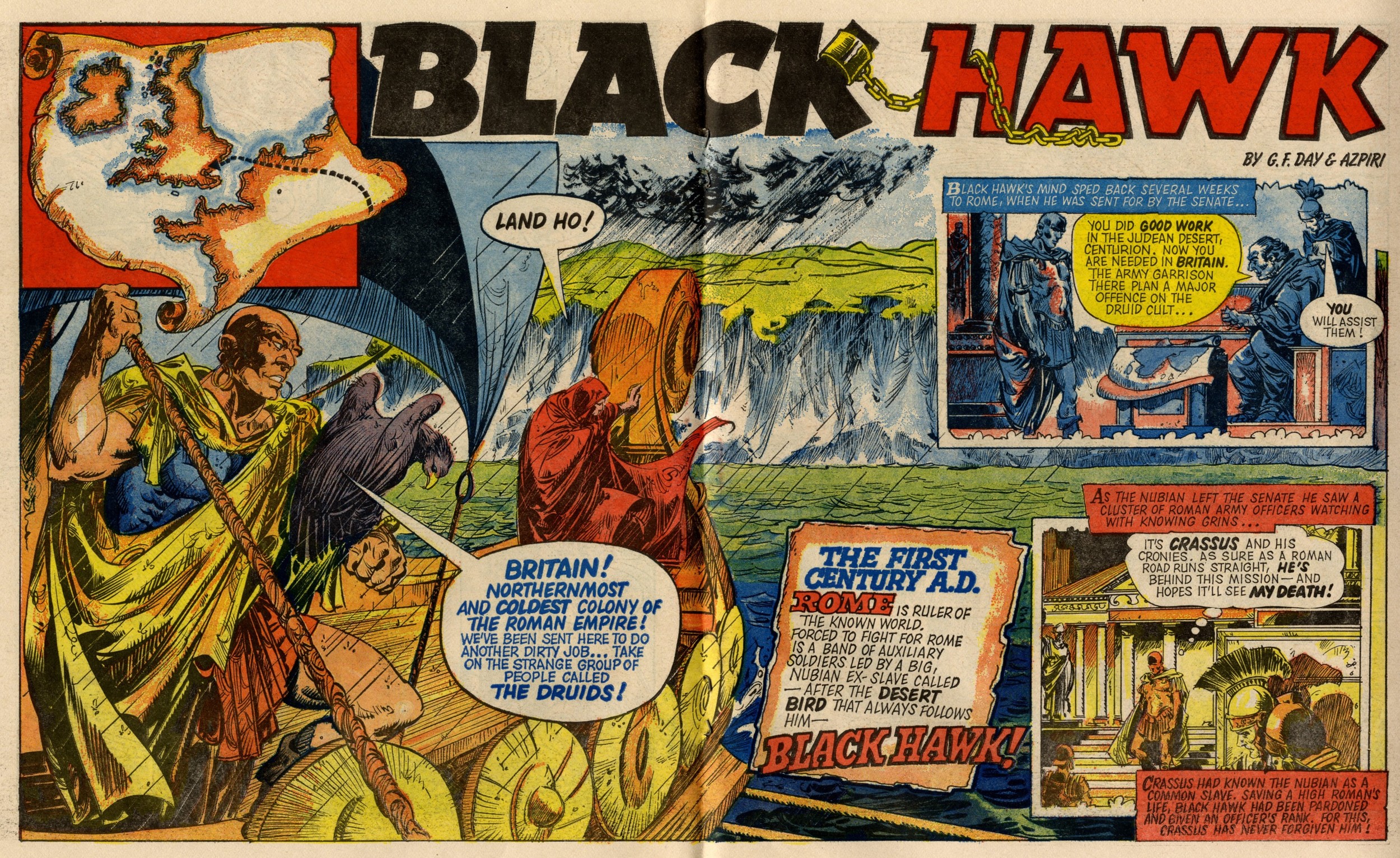 Black Hawk: Gerry Finley-Day (writer), Azpiri (artist)