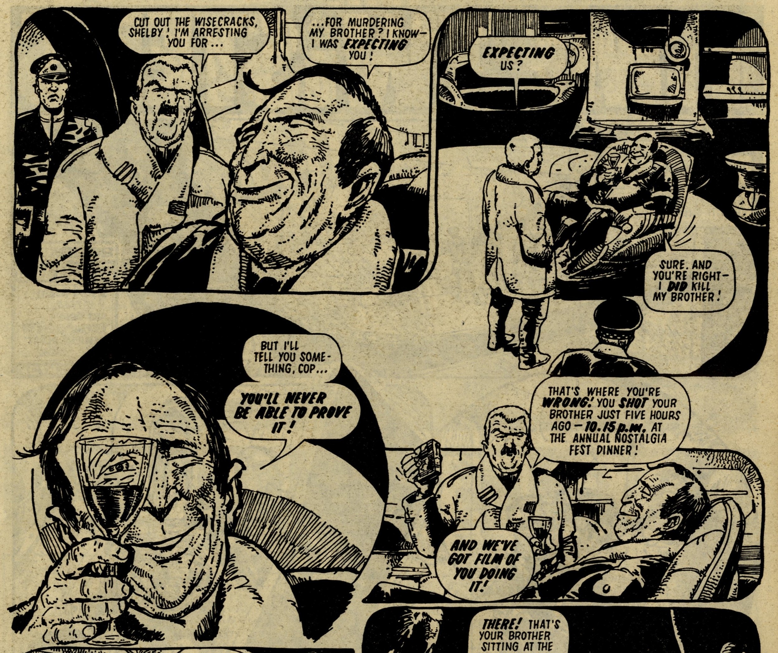 Tharg’s Time Twisters: The Impossible Murder: Chris Lowder (writer), Carlos Ezquerra (artist)