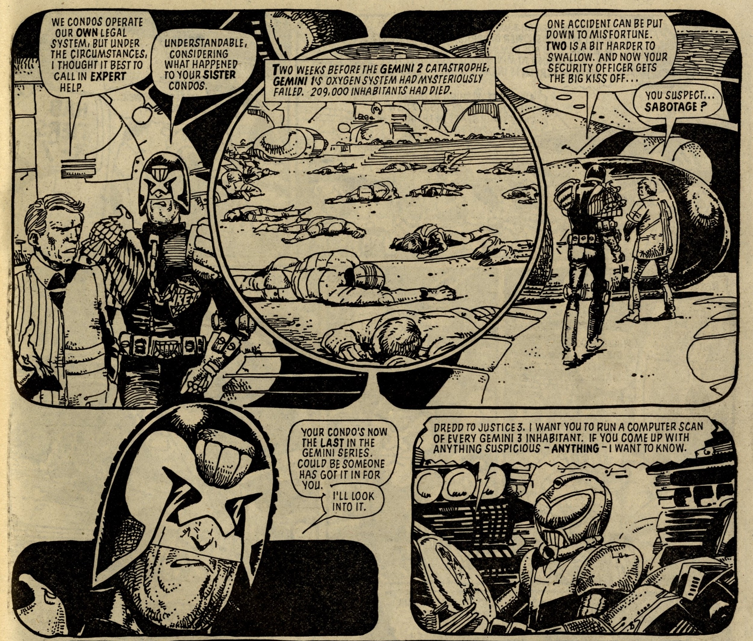 Judge Dredd: Condo: John Wagner (writer), Carlos Ezquerra (artist)