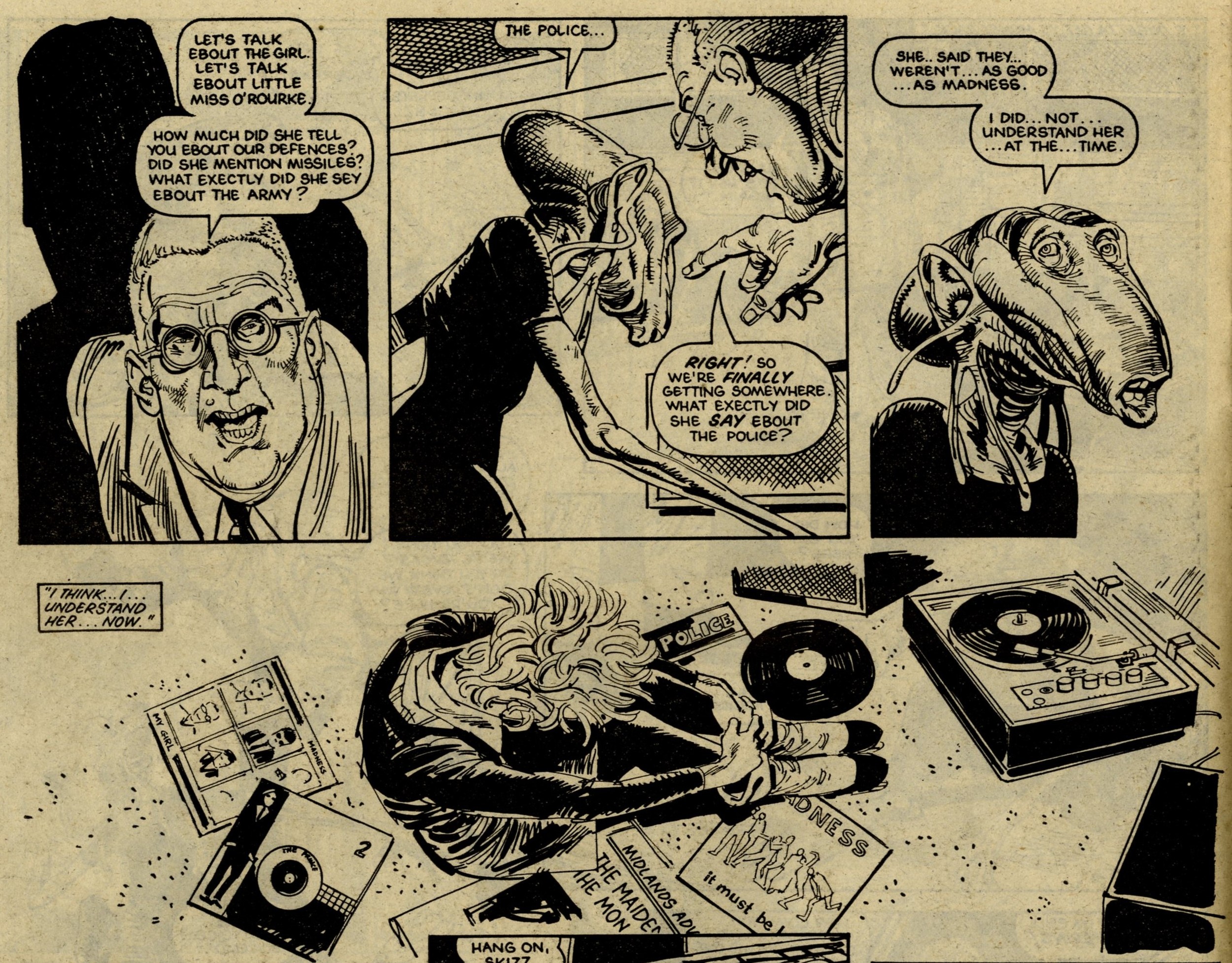 Skizz: Alan Moore (writer), Jim Baikie (artist)
