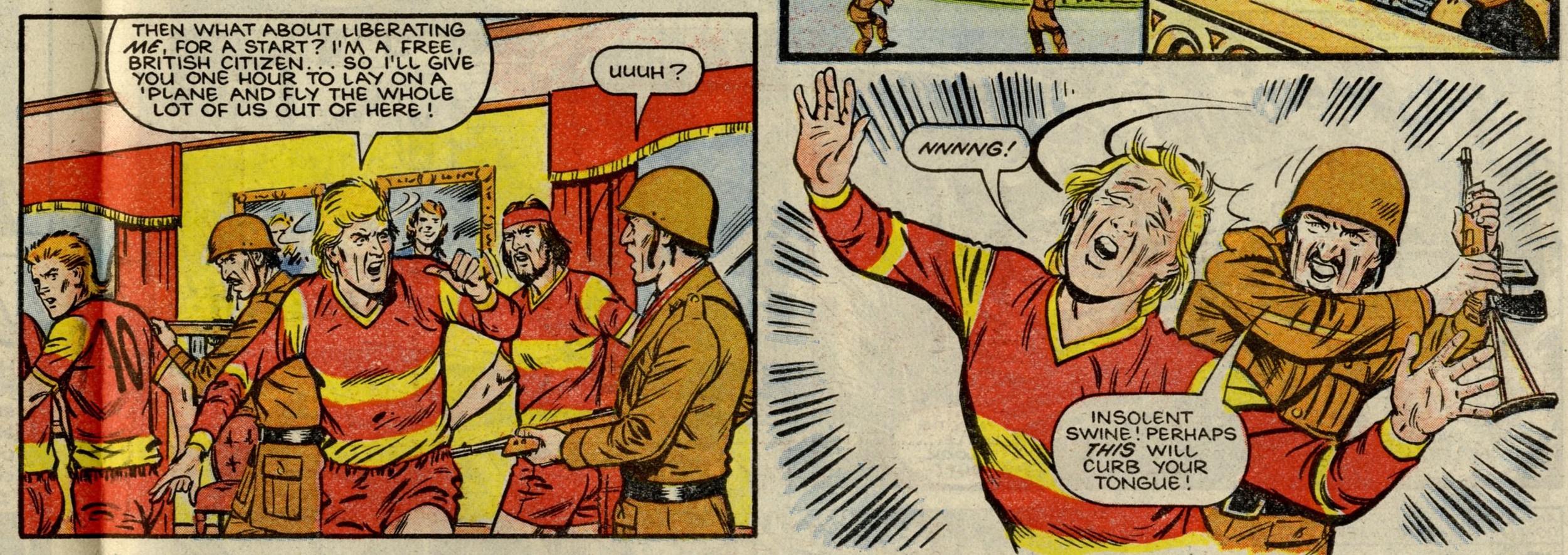 Roy of the Rovers: Tom Tully (writer), David Sque (artist)