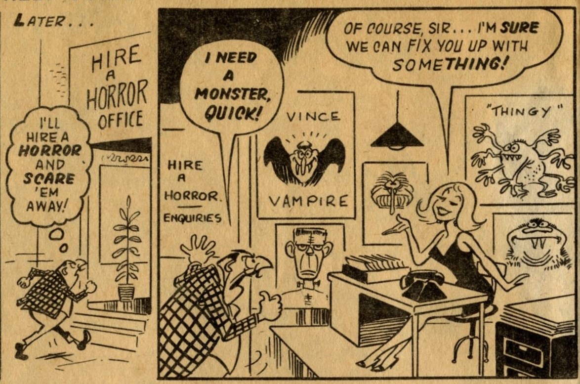 Hire a Horror: Reg Parlett (artist)