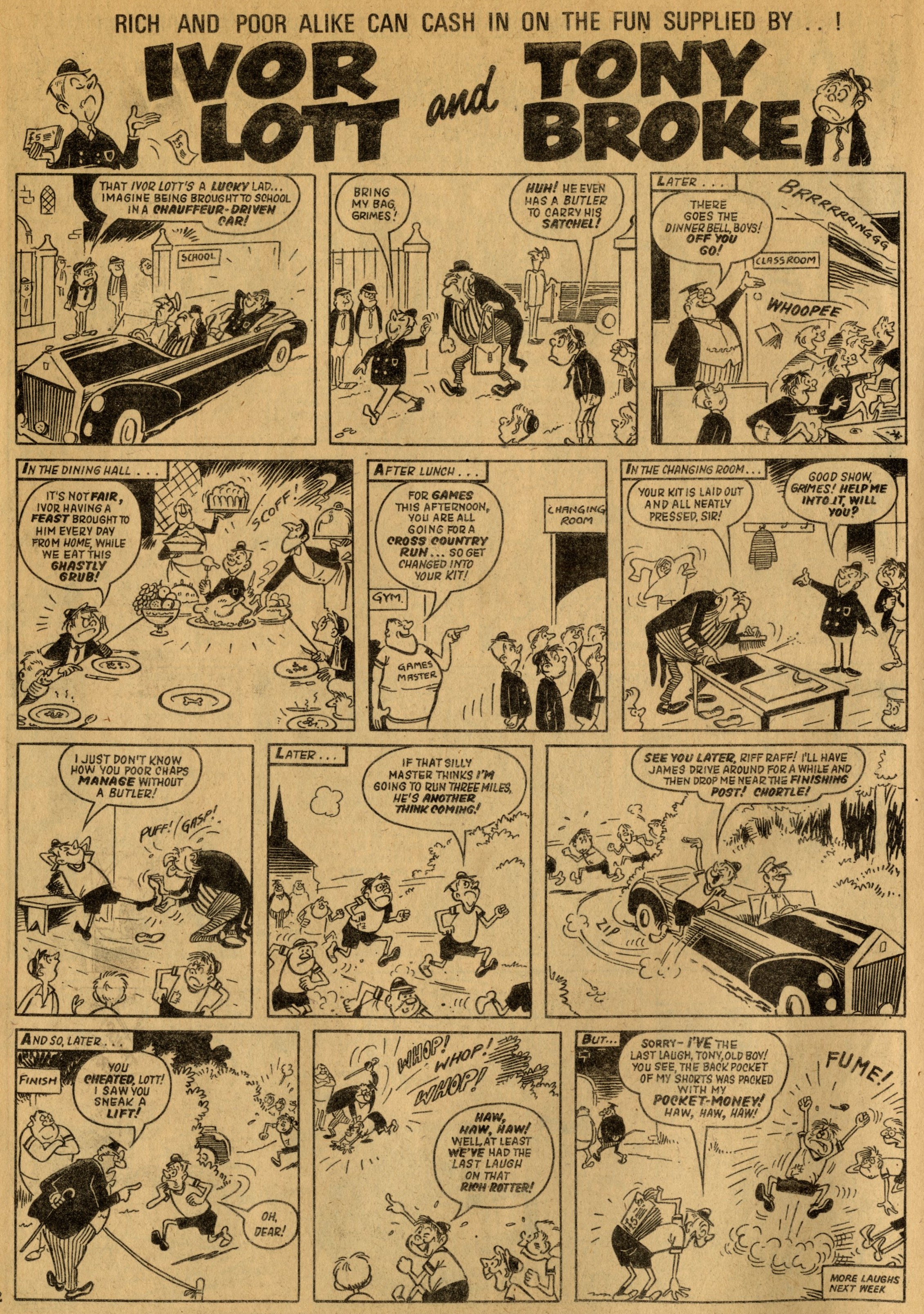 Ivor Lott and Tony Broke: Reg Parlett (artist)
