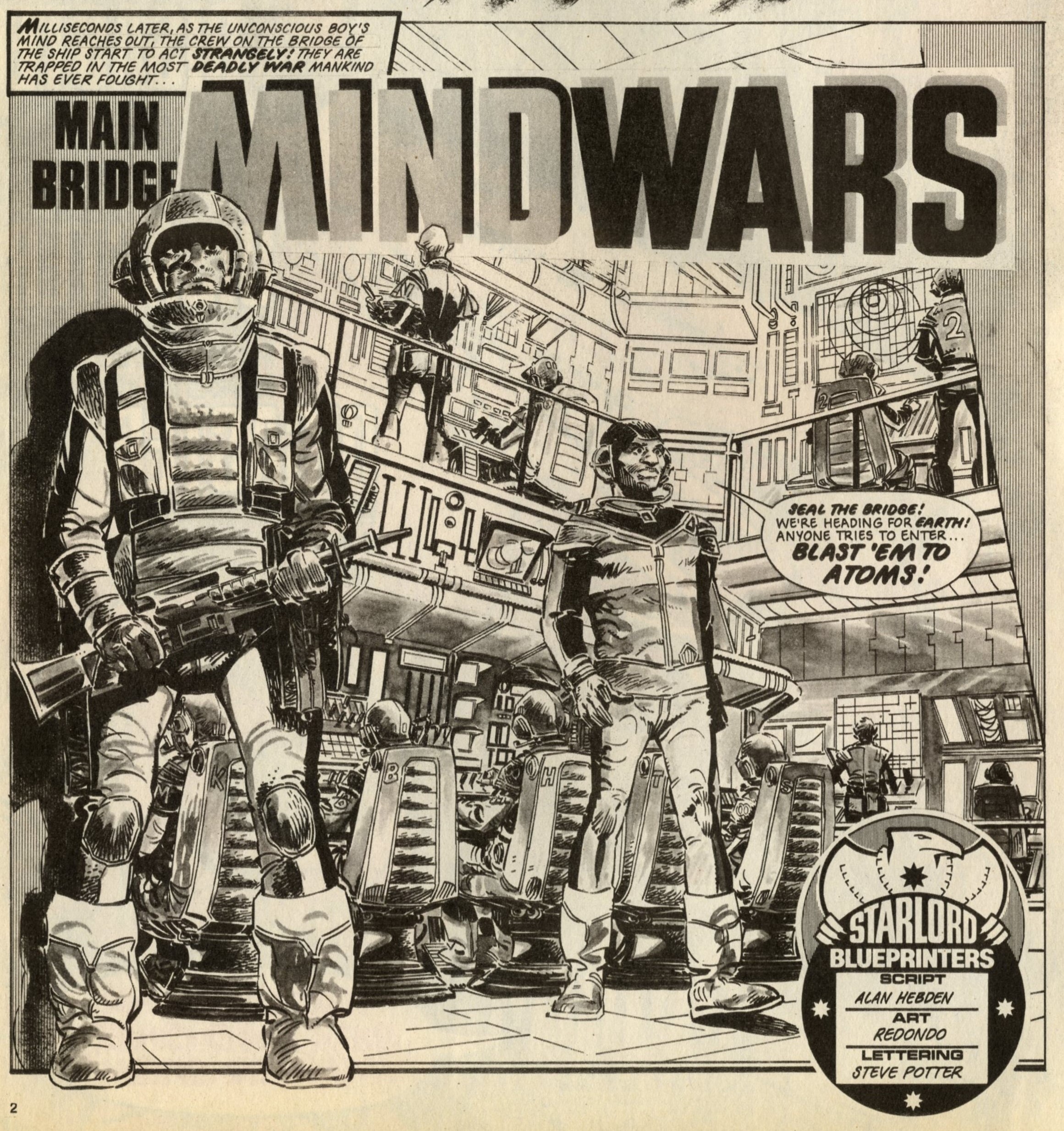 Mind Wars: Alan Hebden (writer), Jesus Redondo (artist)