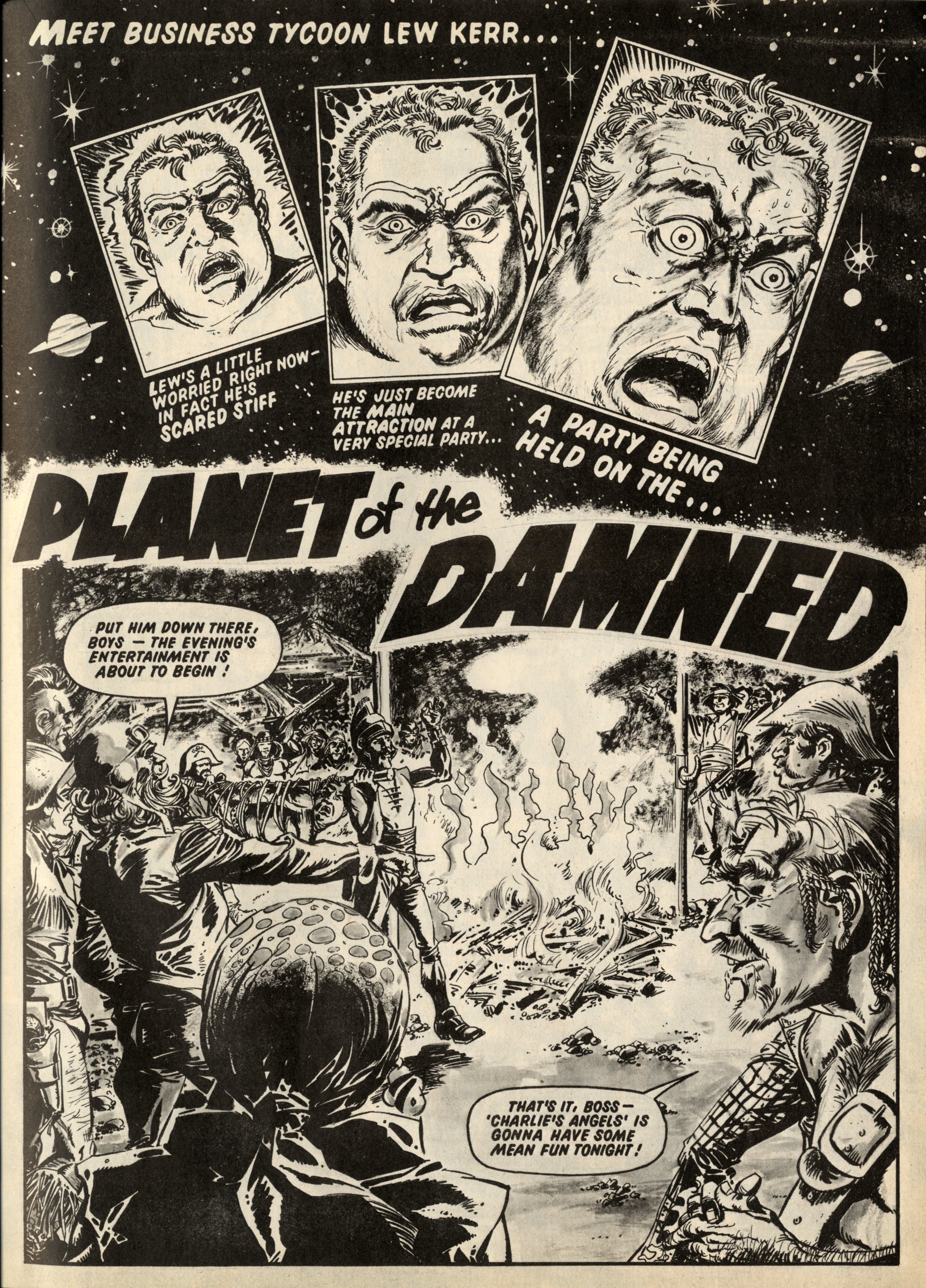 Planet of the Damned: Pat Mills (writer), Peña (artist)