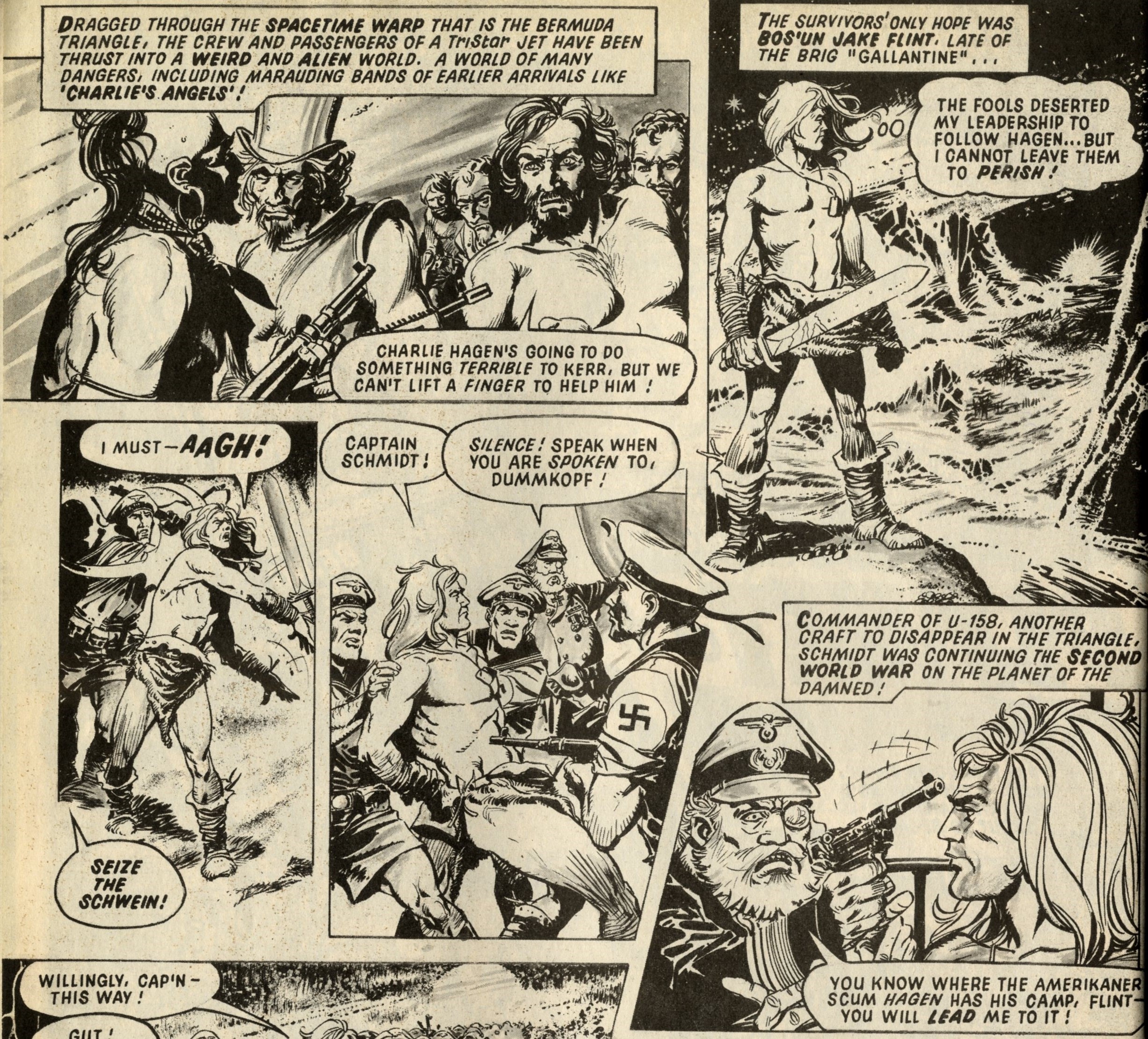 Planet of the Damned: Pat Mills (writer), Peña (artist)