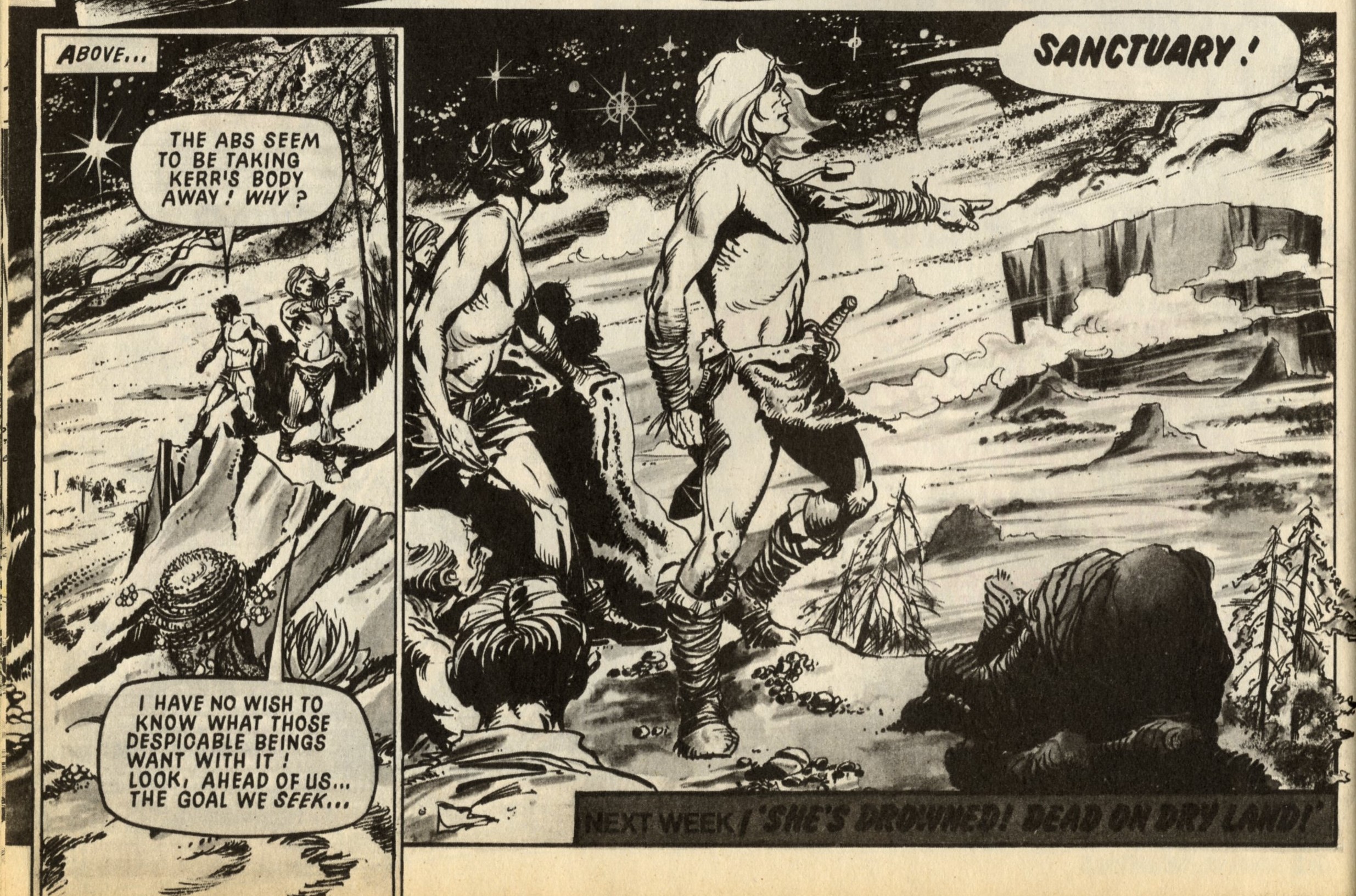 Planet of the Damned: Pat Mills (writer), Peña (artist)
