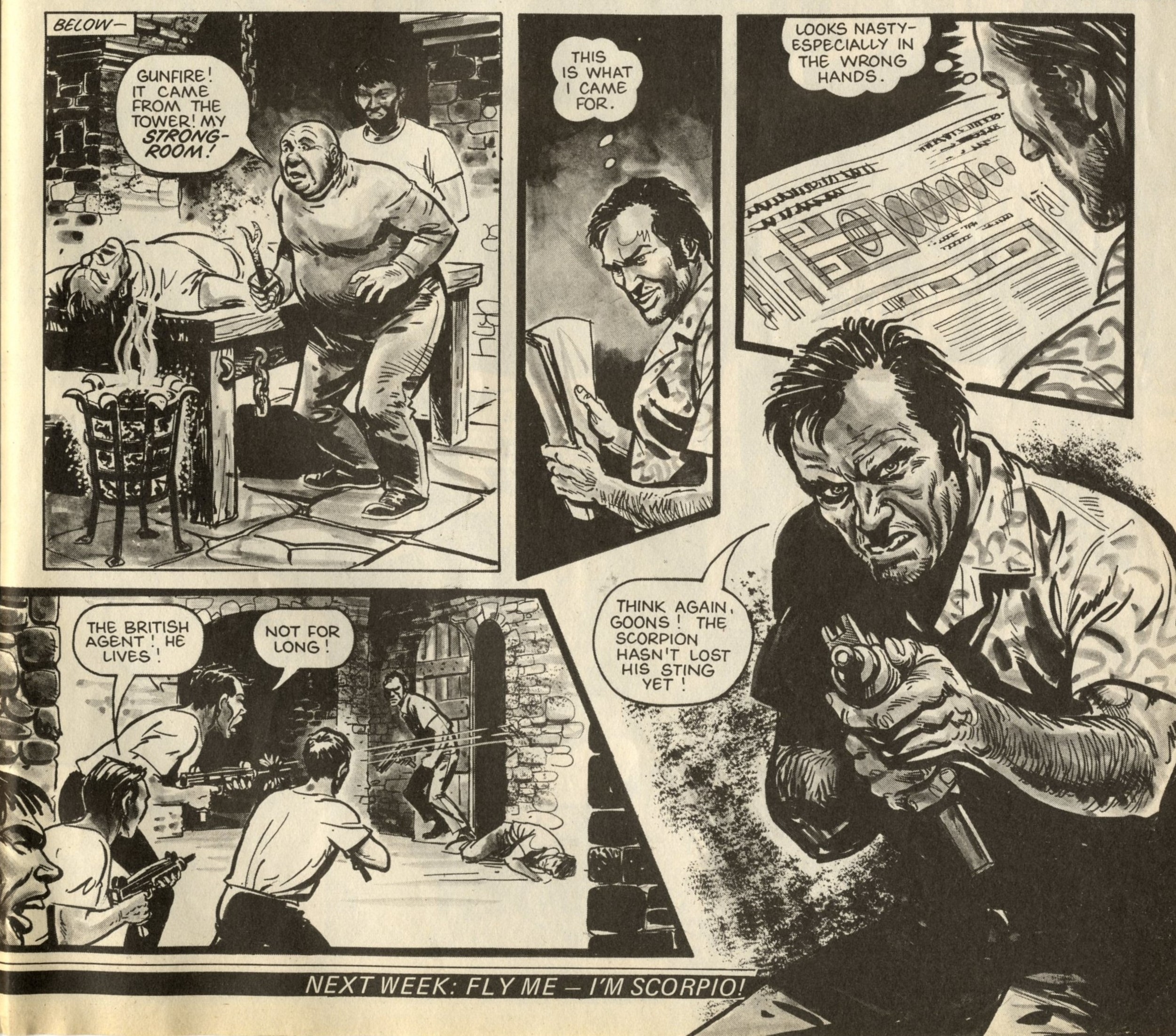 Scorpio: Keith Law (writer), Mike Dorey (artist)