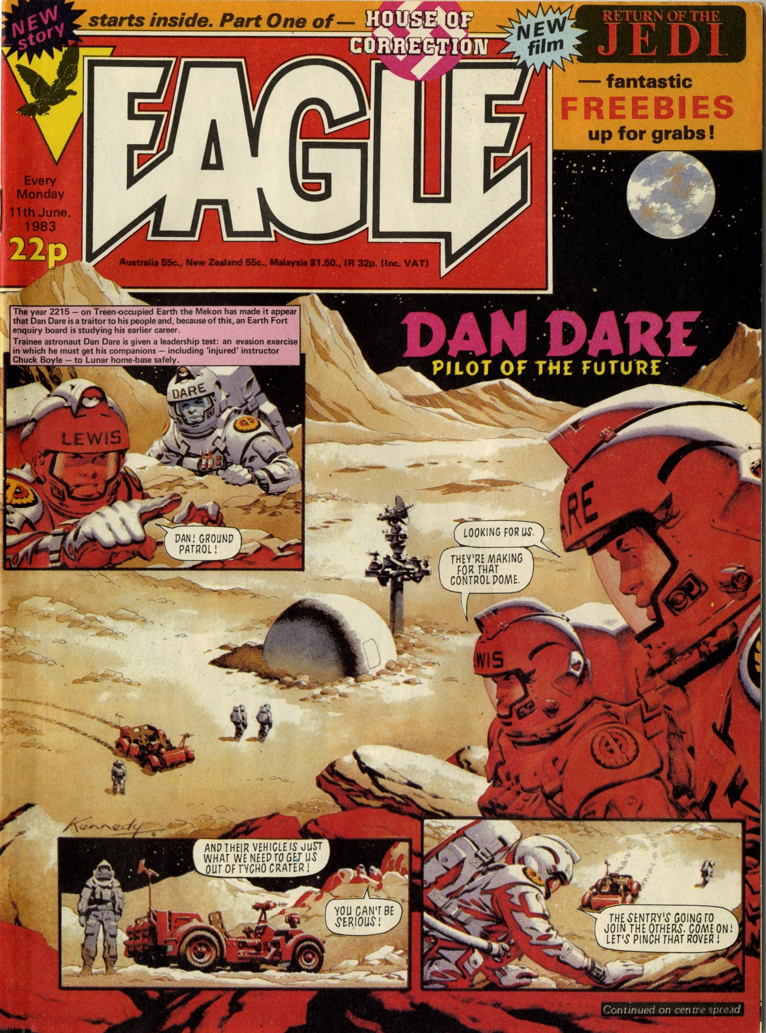 On this day, 11 June 1983: Eagle