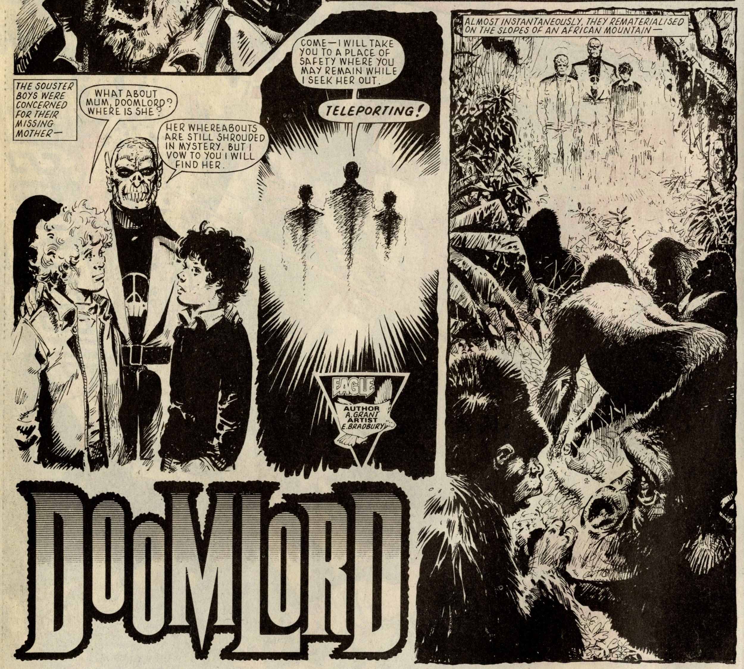 Doomlord: Alan Grant (writer), Eric Bradbury (artist)