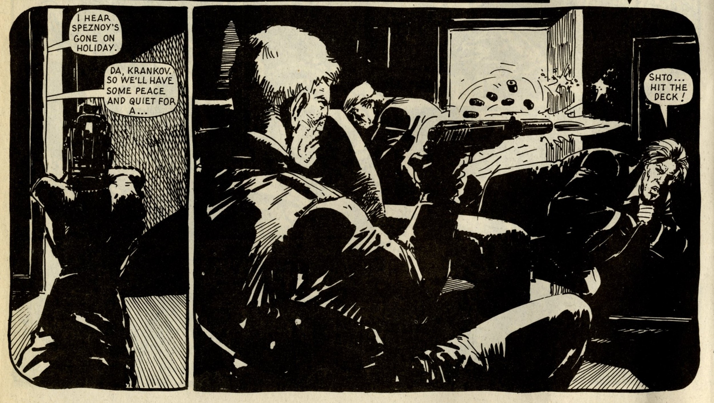 Comrade Bronski: Alan Hebden (writer), Carlos Ezquerra (artist)