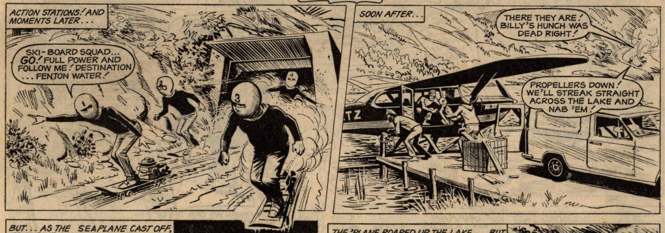 Sammy Brewster’s Ski-board Squad: Scott Goodall (writer), Joe Colquhoun (artist)