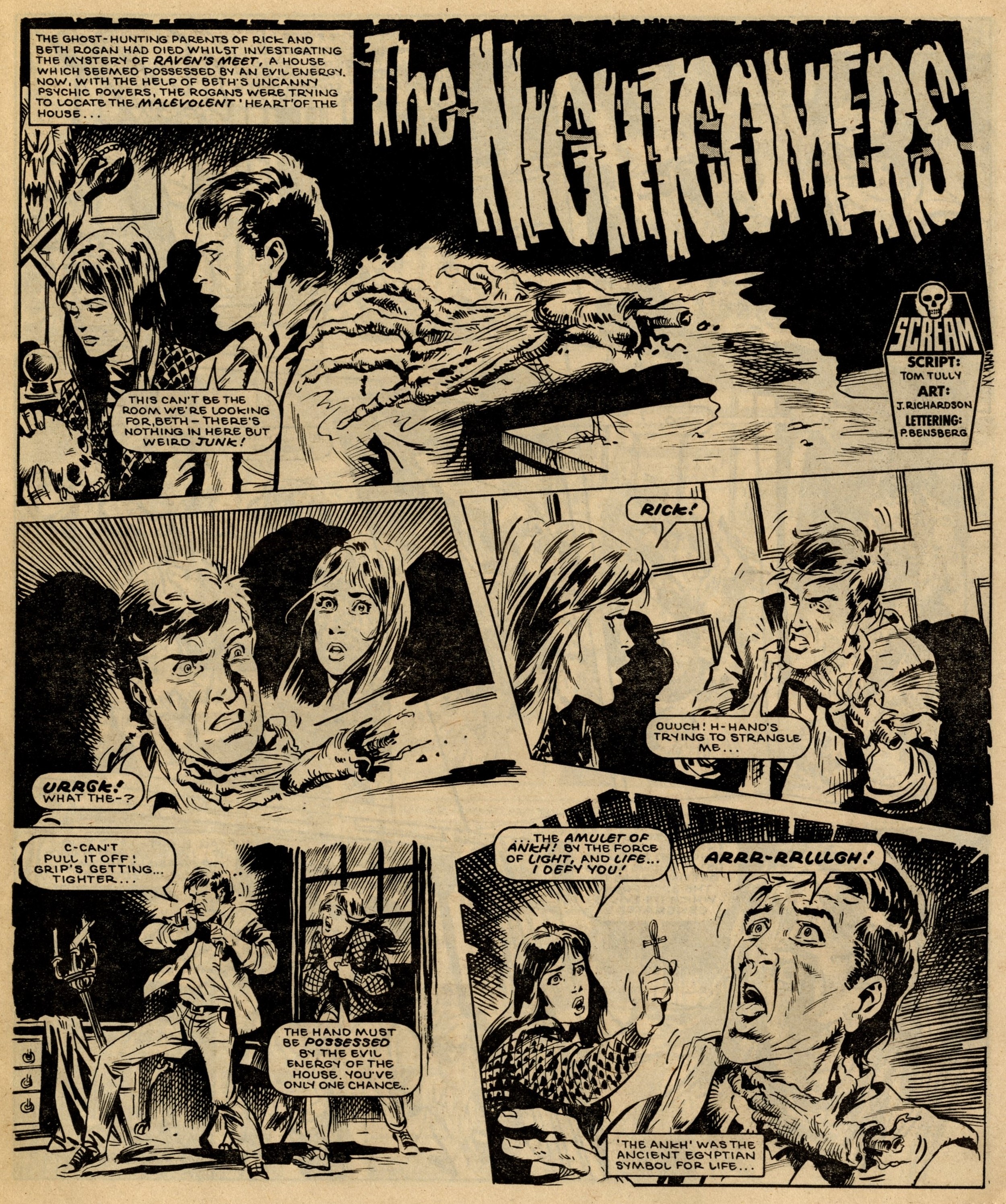 The Nightcomers: Tom Tully (writer), John Richardson (artist)
