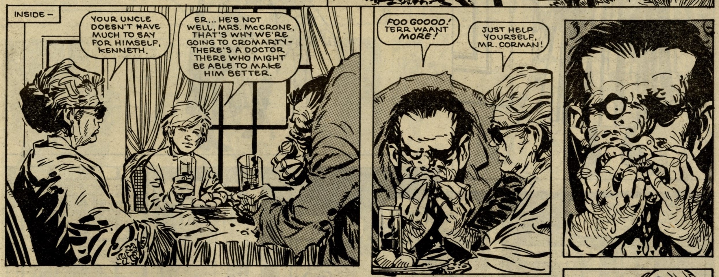 Monster: John Wagner (writer), Jesus Redondo (artist)