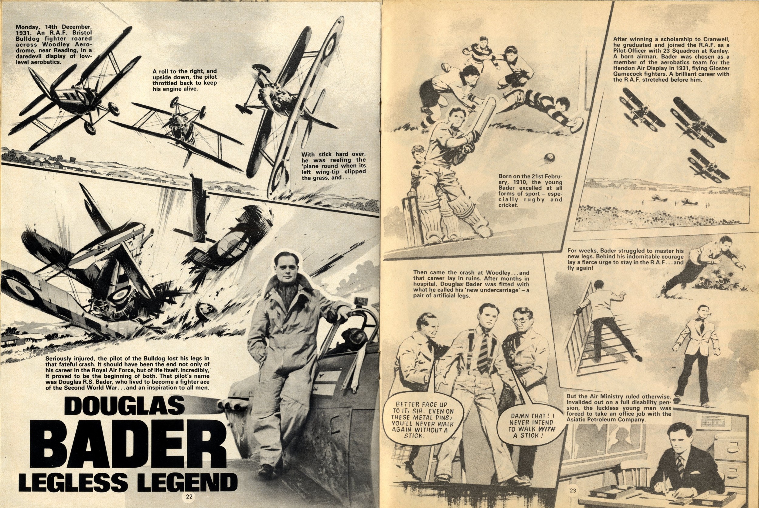 Douglas Bader, Legless Legend: Ian Kennedy (artist)