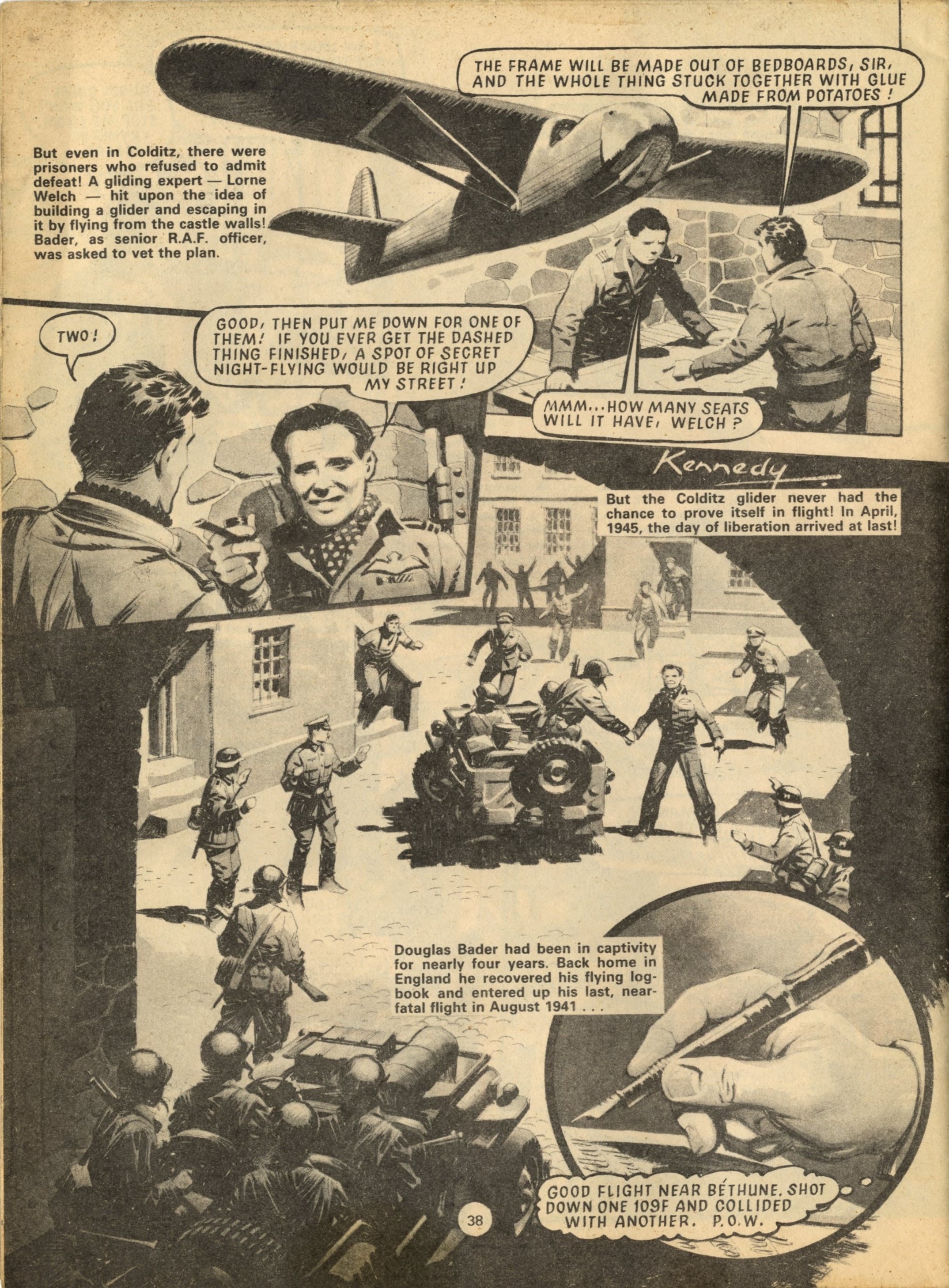 Douglas Bader, Legless Legend: Ian Kennedy (artist)