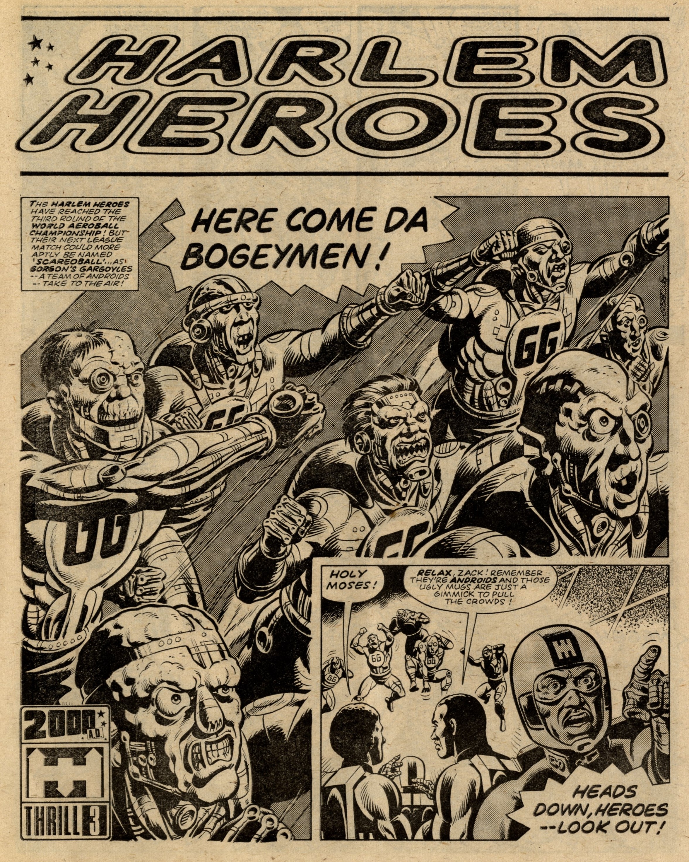 Harlem Heroes: Tom Tully (writer), Dave Gibbons (artist)