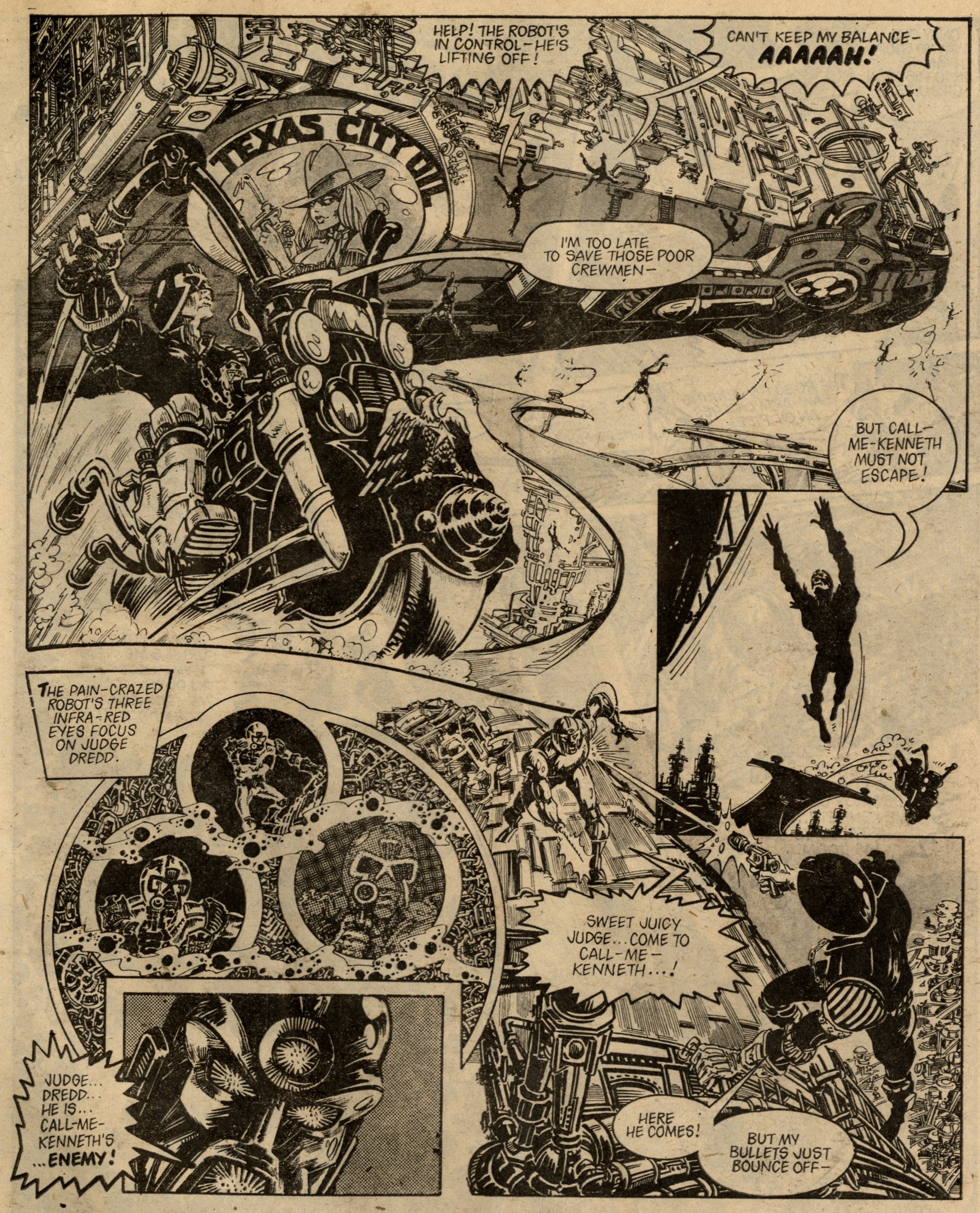 Judge Dredd: John Wagner (writer), Ian Gibson (artist)