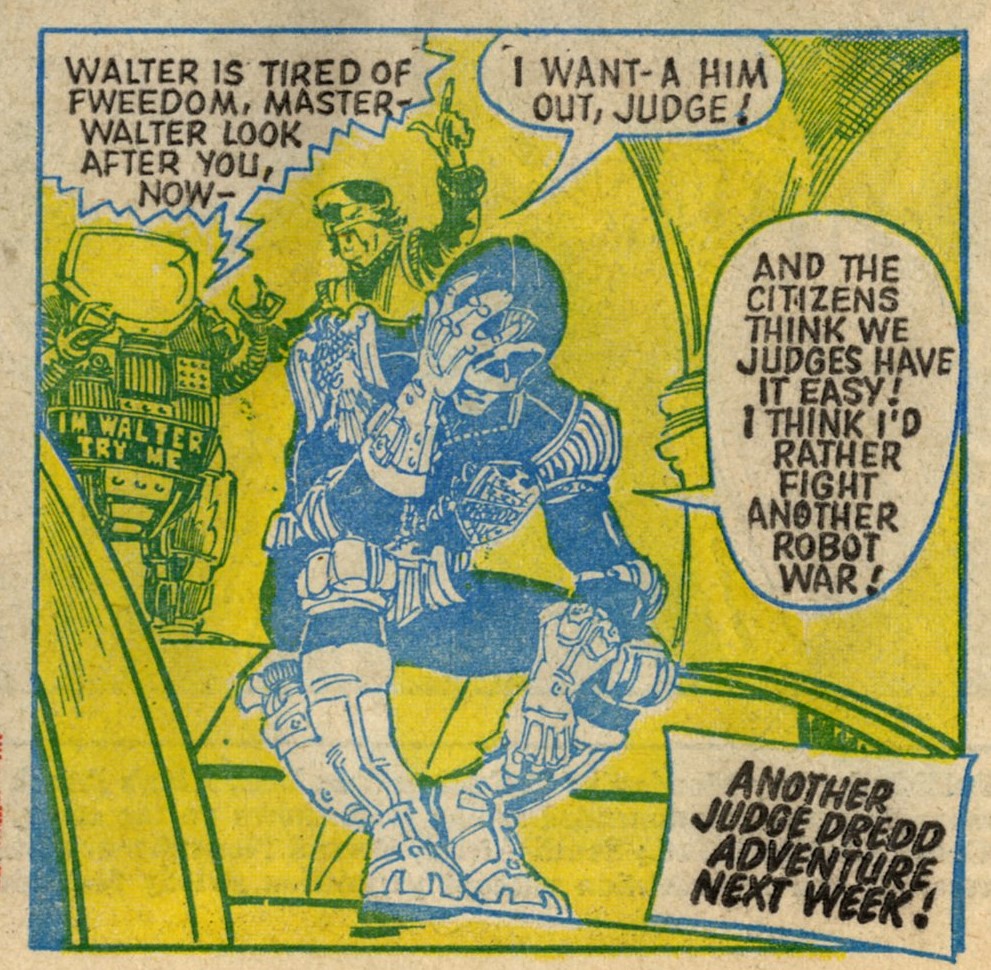 Judge Dredd: John Wagner (writer), Ian Gibson (artist)