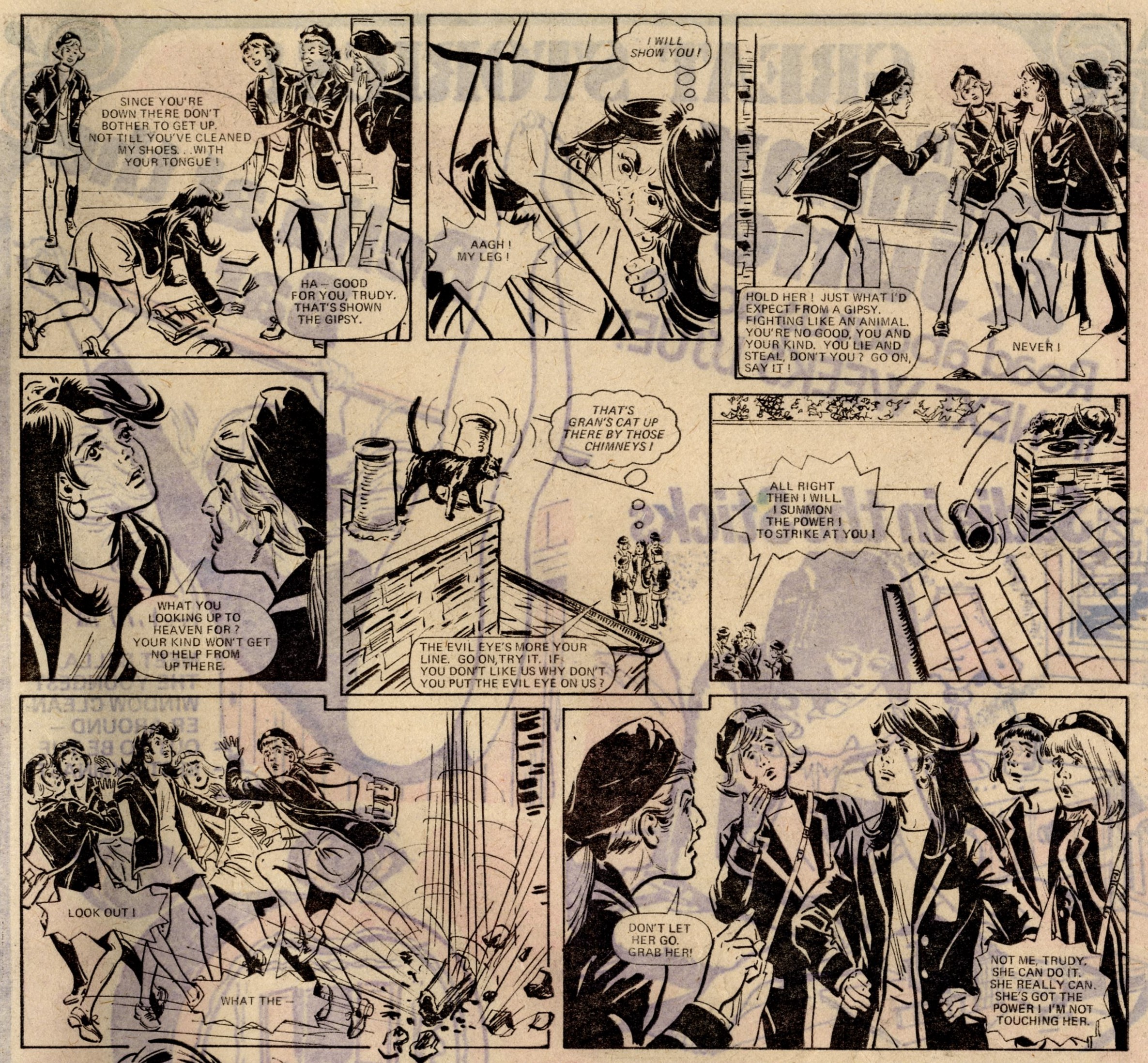 Eva’s Evil Eye: John Wagner (writer), Charles Morgan (artist)