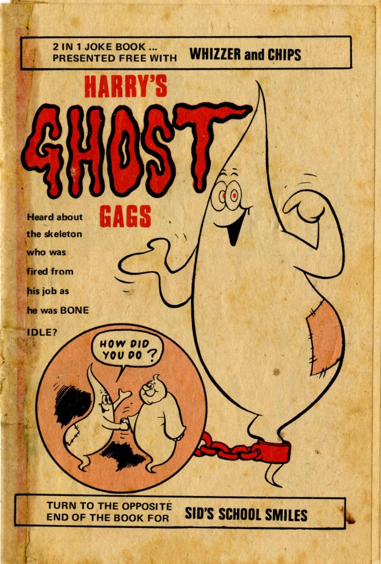 Harry's Ghost Gags free gift booklet: Mike Lacey (artist)