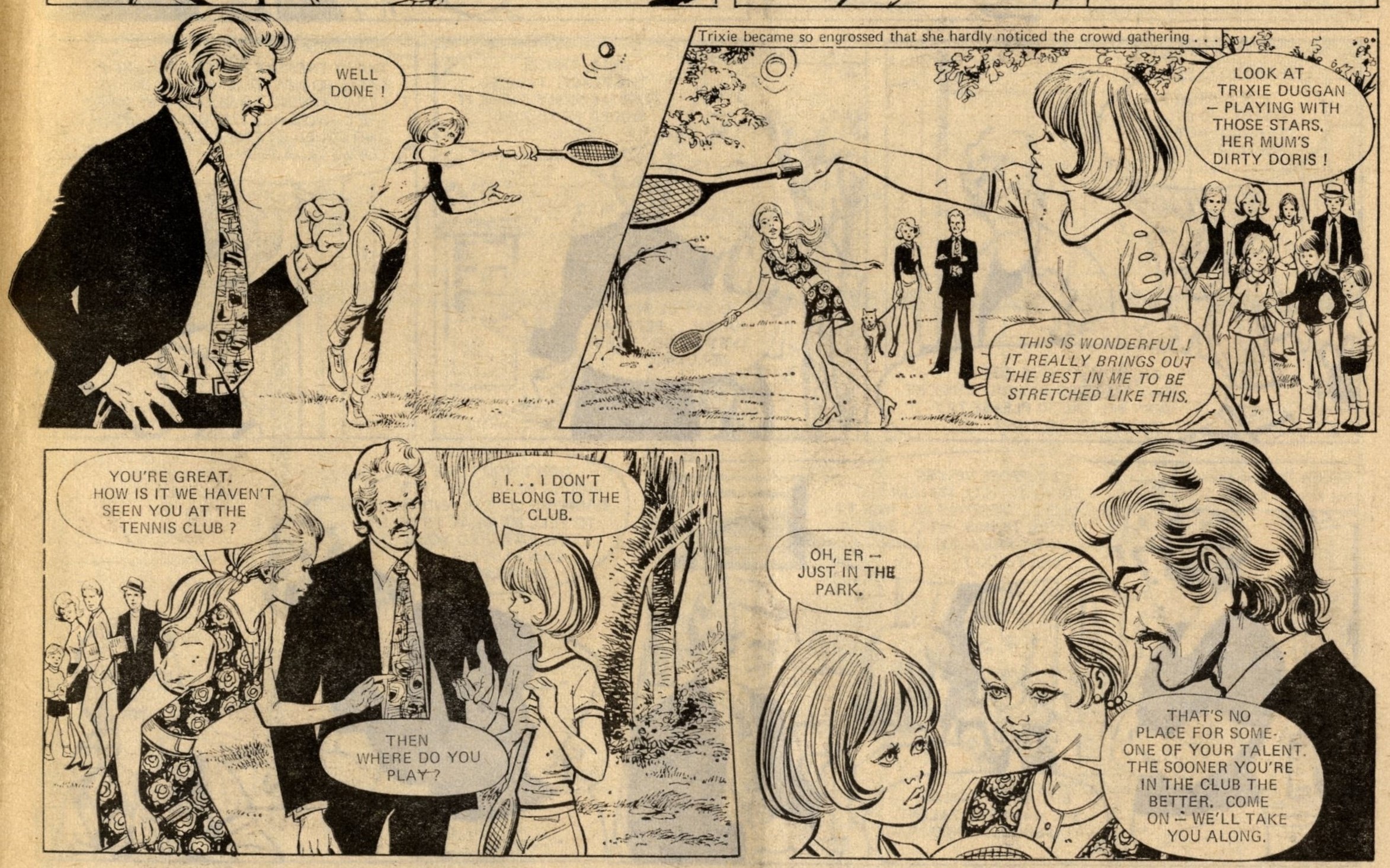 Trixie the Tennis Tramp: Miguel Quesada (artist)