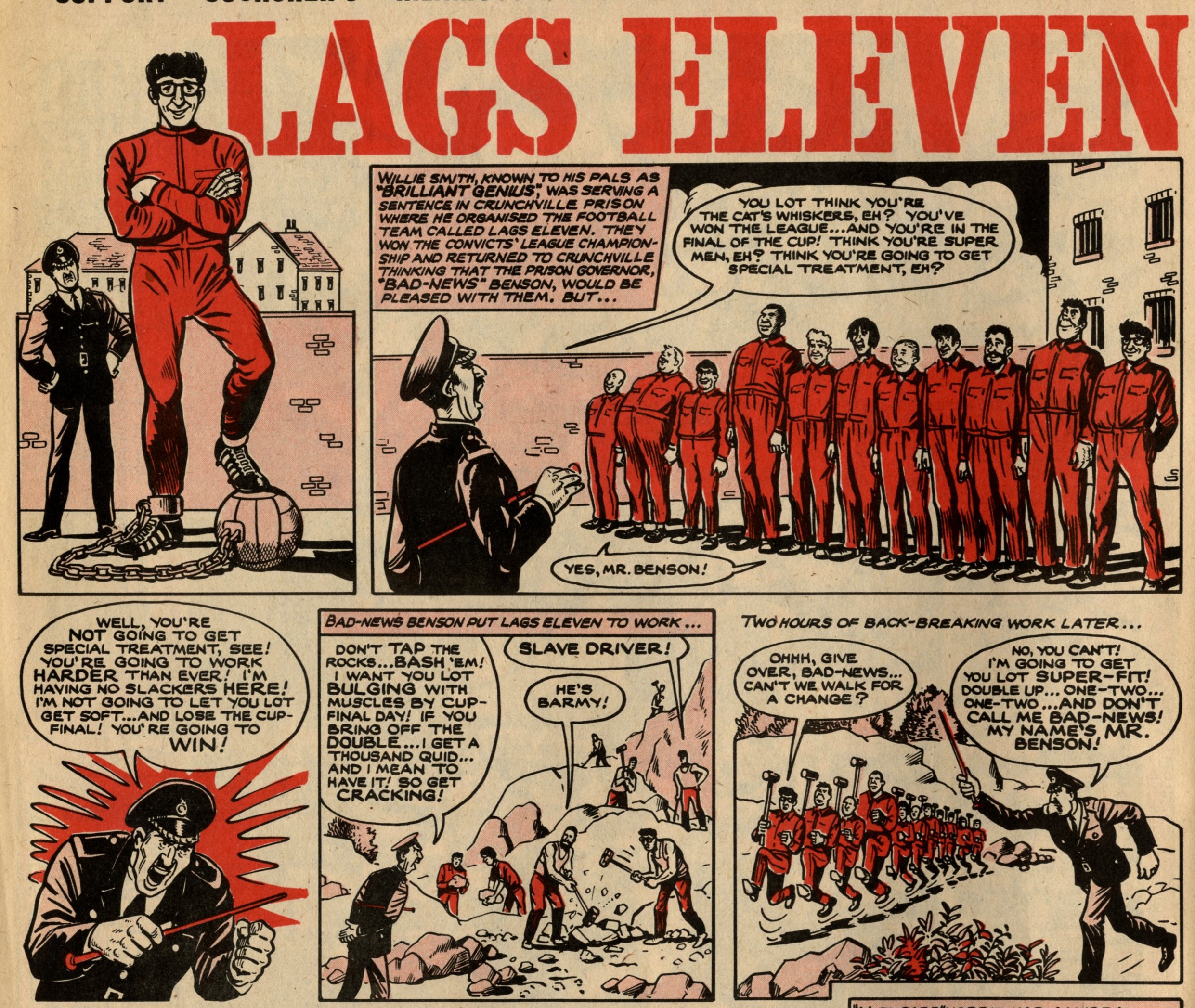 Lags Eleven: Fred Baker (writer), Doug Maxted (artist)