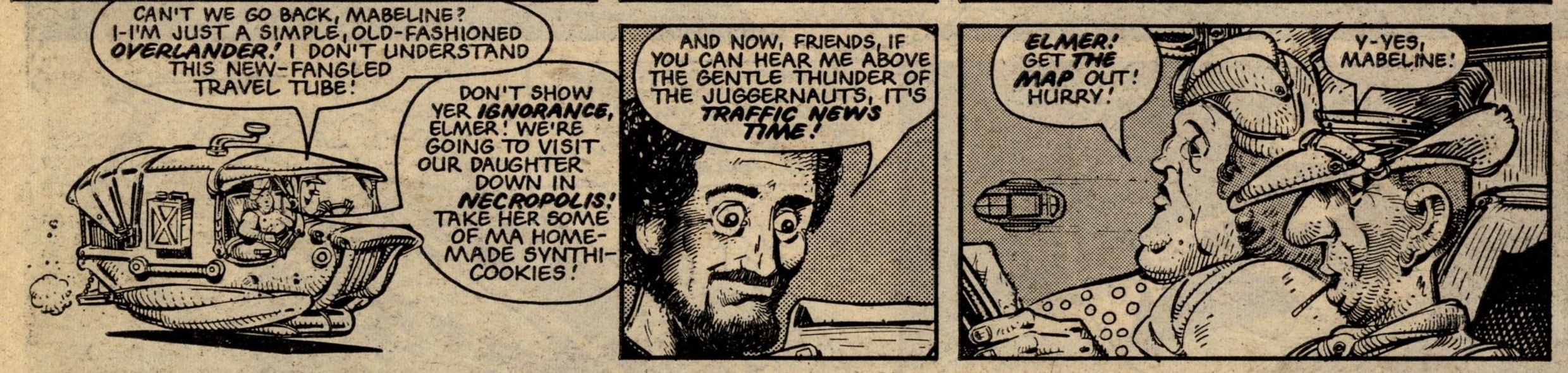 Terror Tube: Pat Mills (writer), Kevin O’Neill (artist)