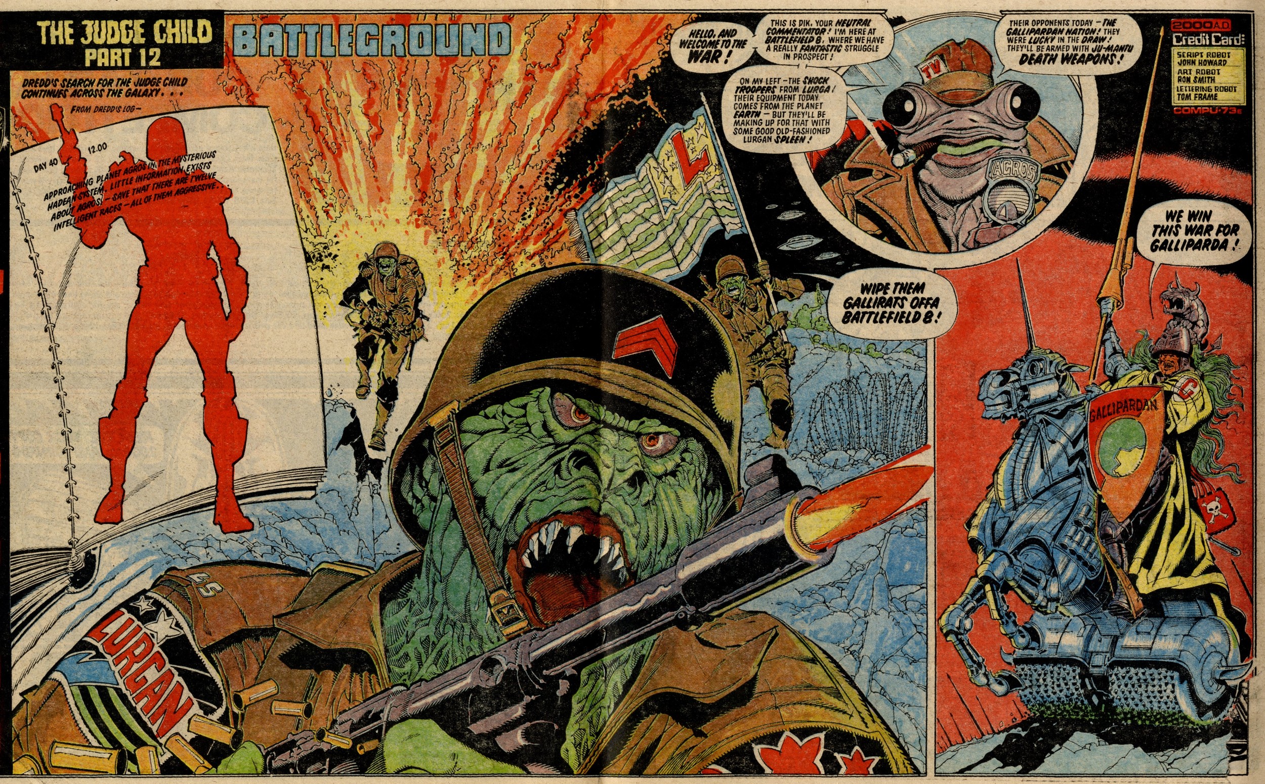 Judge Dredd: The Judge Child: John Wagner (writer), Ron Smith (artist)