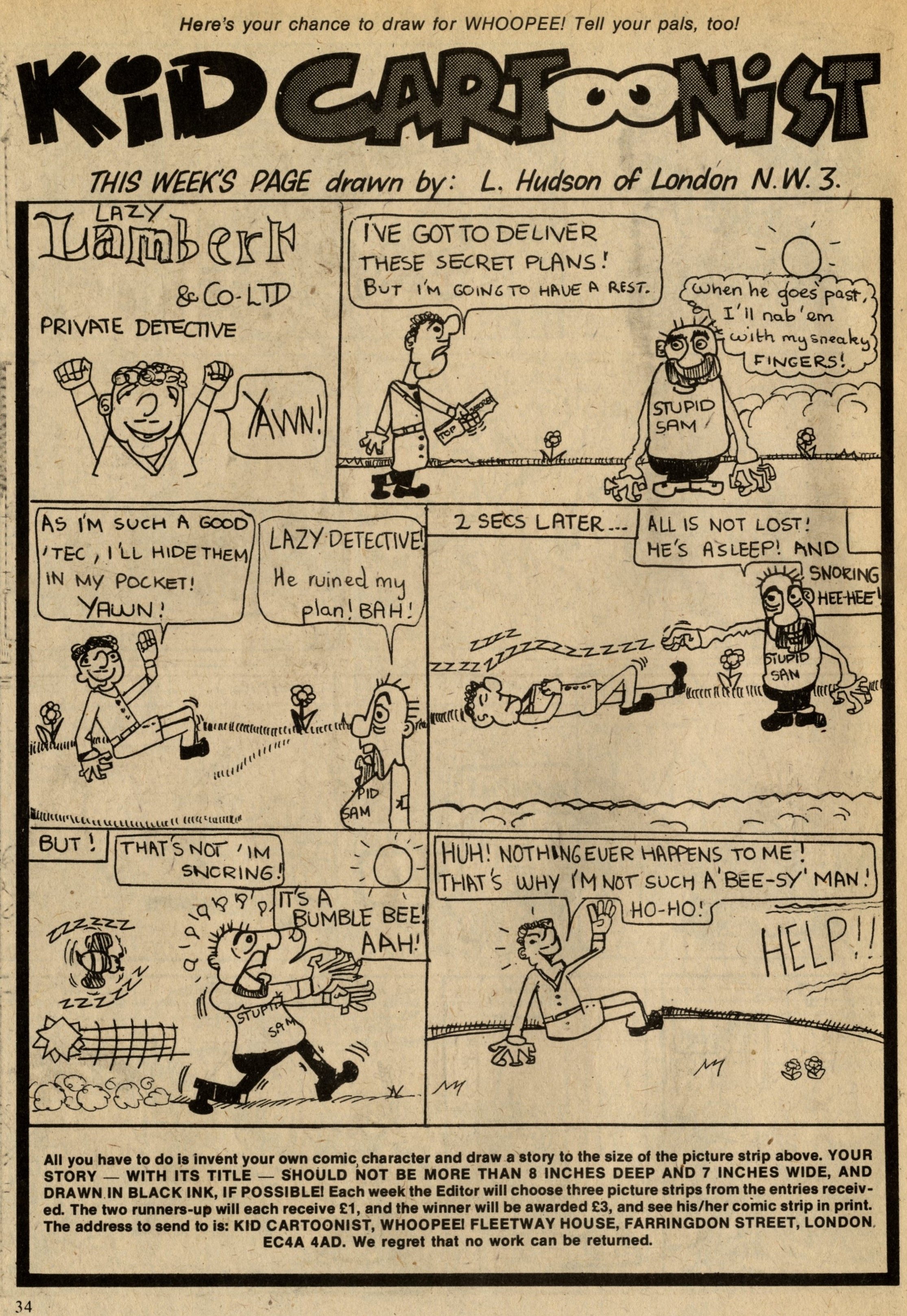 Kid Cartoonist: L Hudson (writer and artist)