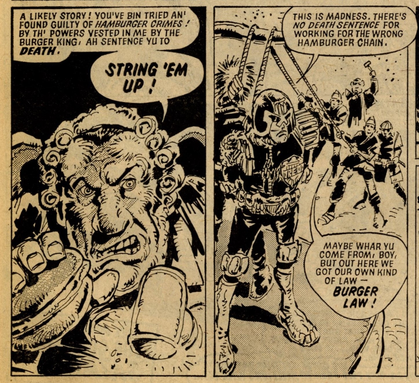 Judge Dredd: The Cursed Earth: John Wagner (writer), Mike McMahon (artist)