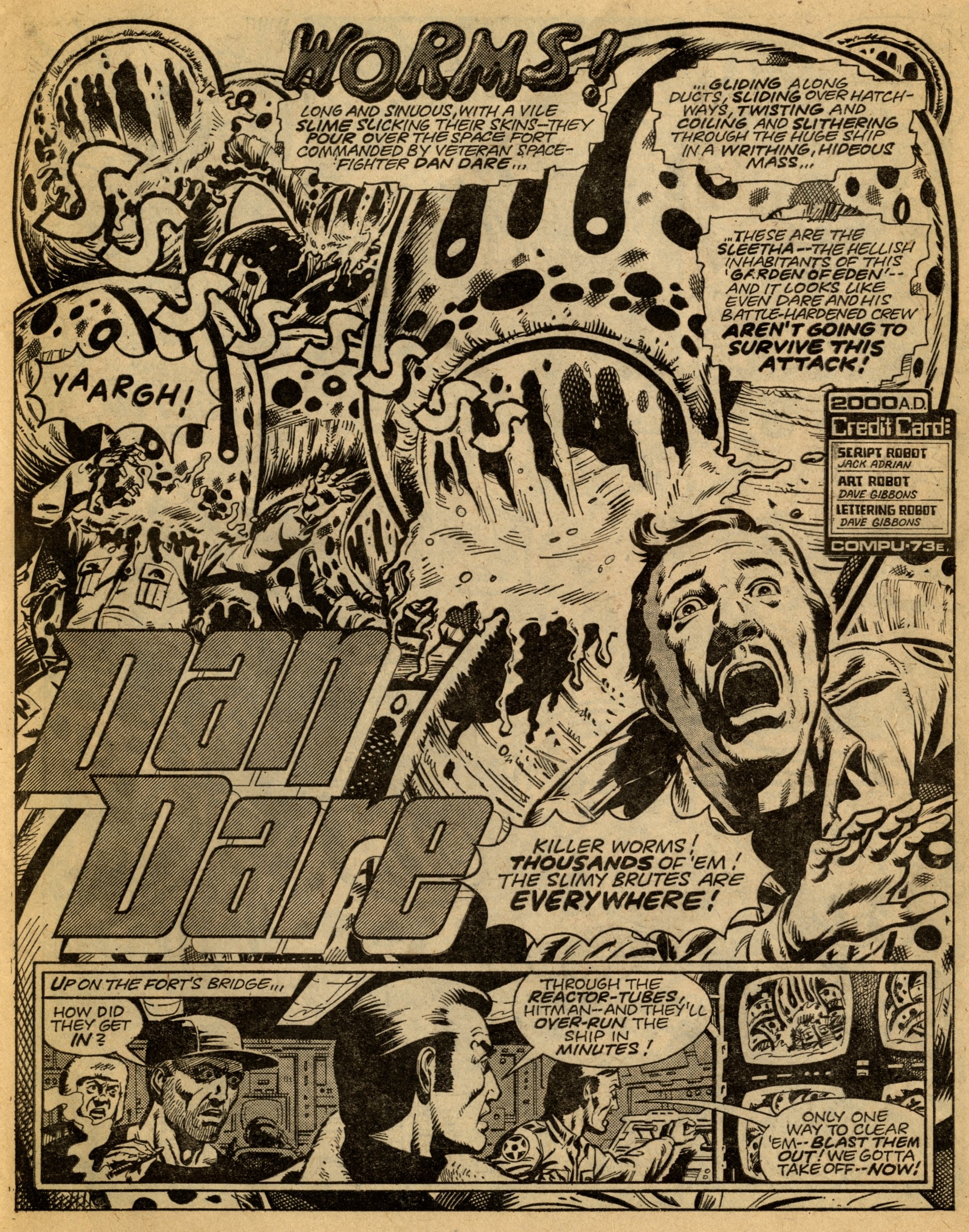 Dan Dare: Jack Adrian (writer), Dave Gibbons (artist)