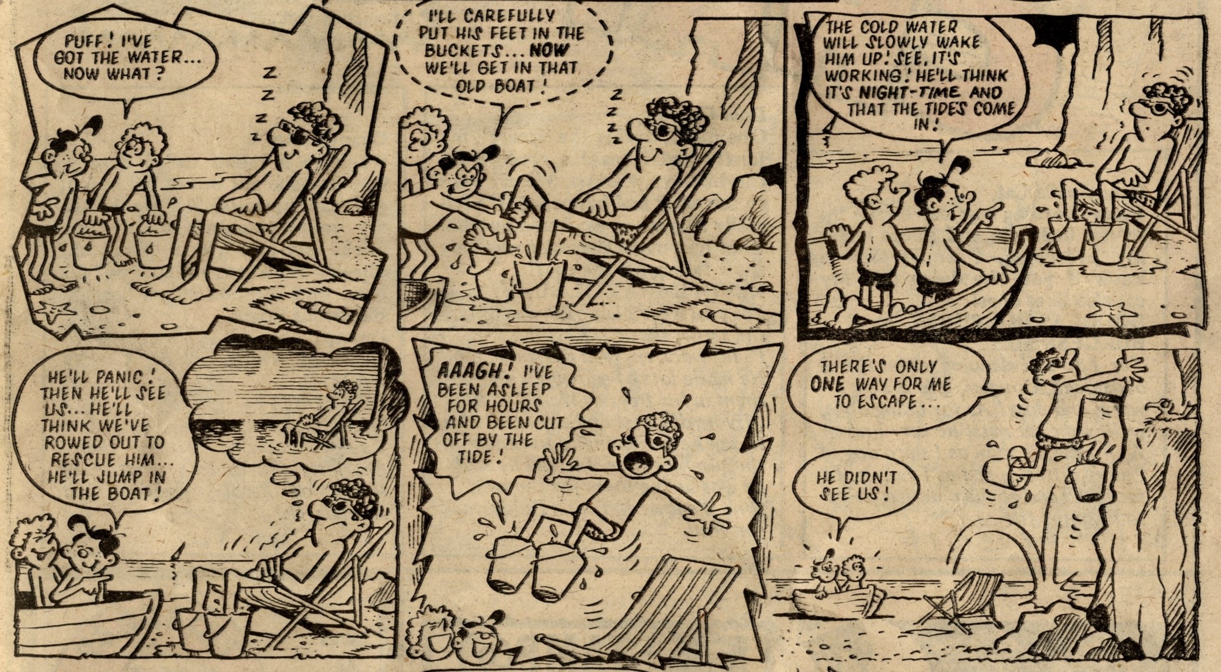 Joker (guest appearance from Whizzer and Chips): Sid Burgon (artist)