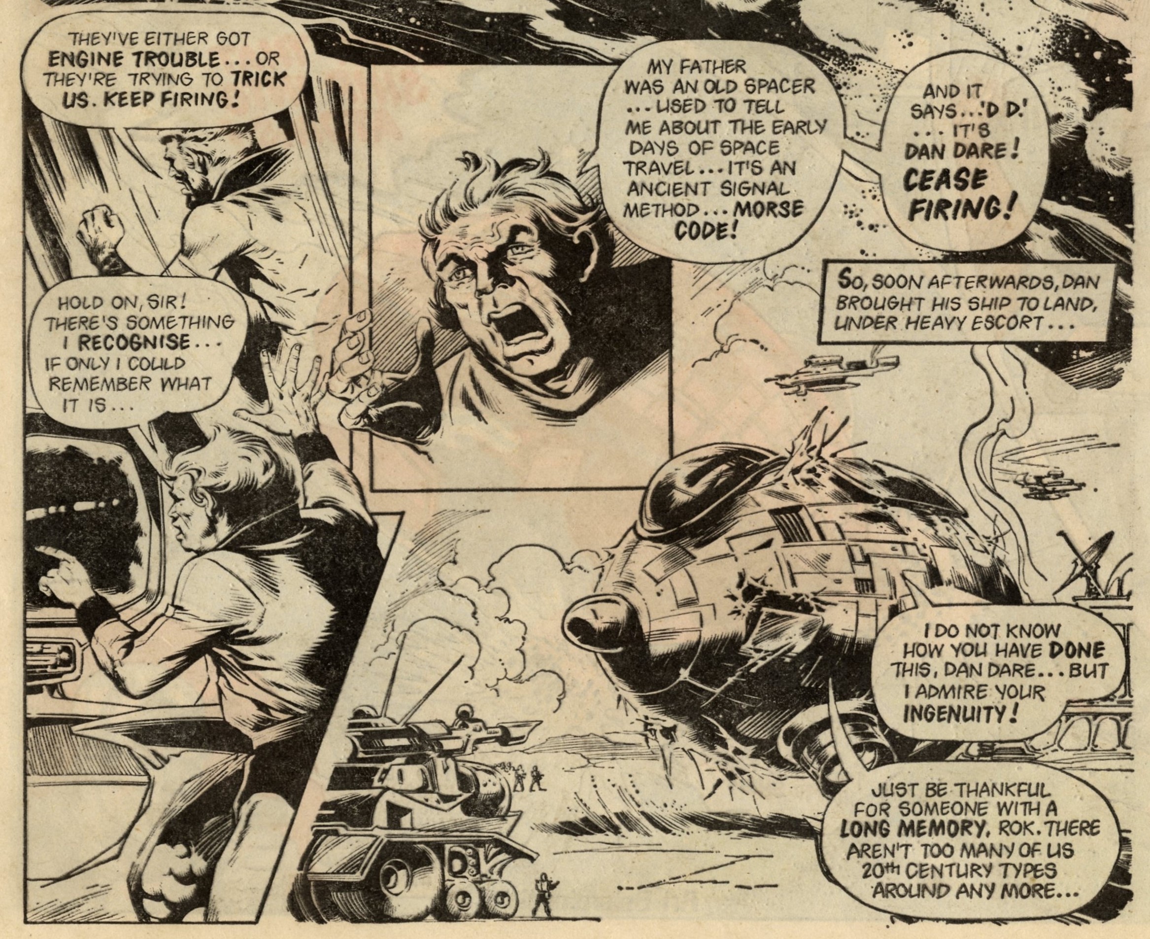 Dan Dare: Steve Moore (writer), Massimo Belardinelli (artist)