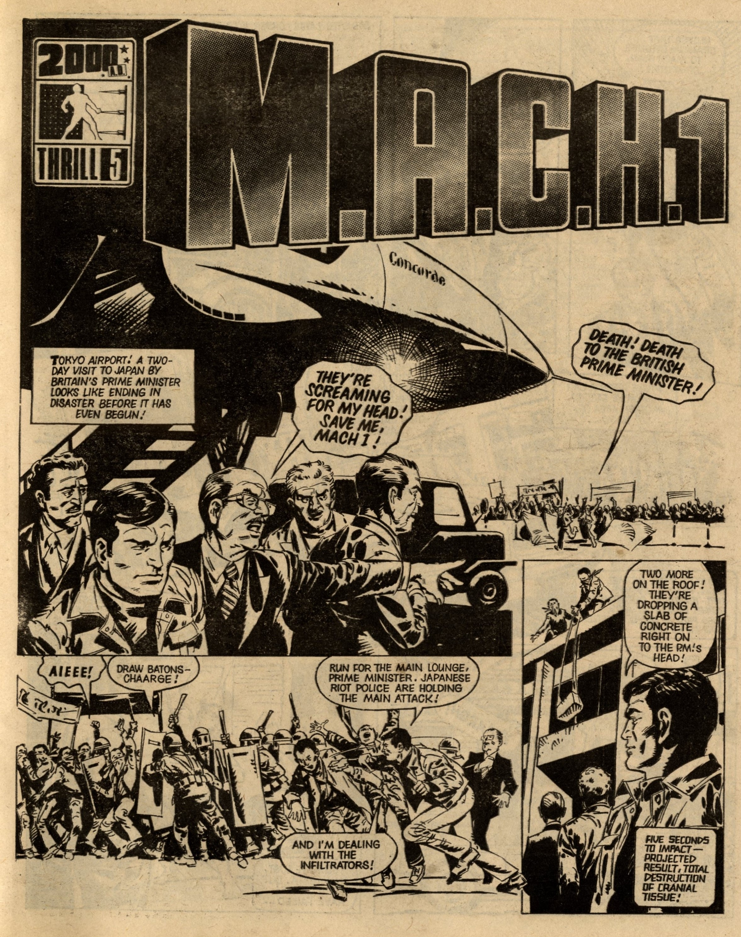 M.A.C.H.1: Steve MacManus (writer), Lopez (artist)