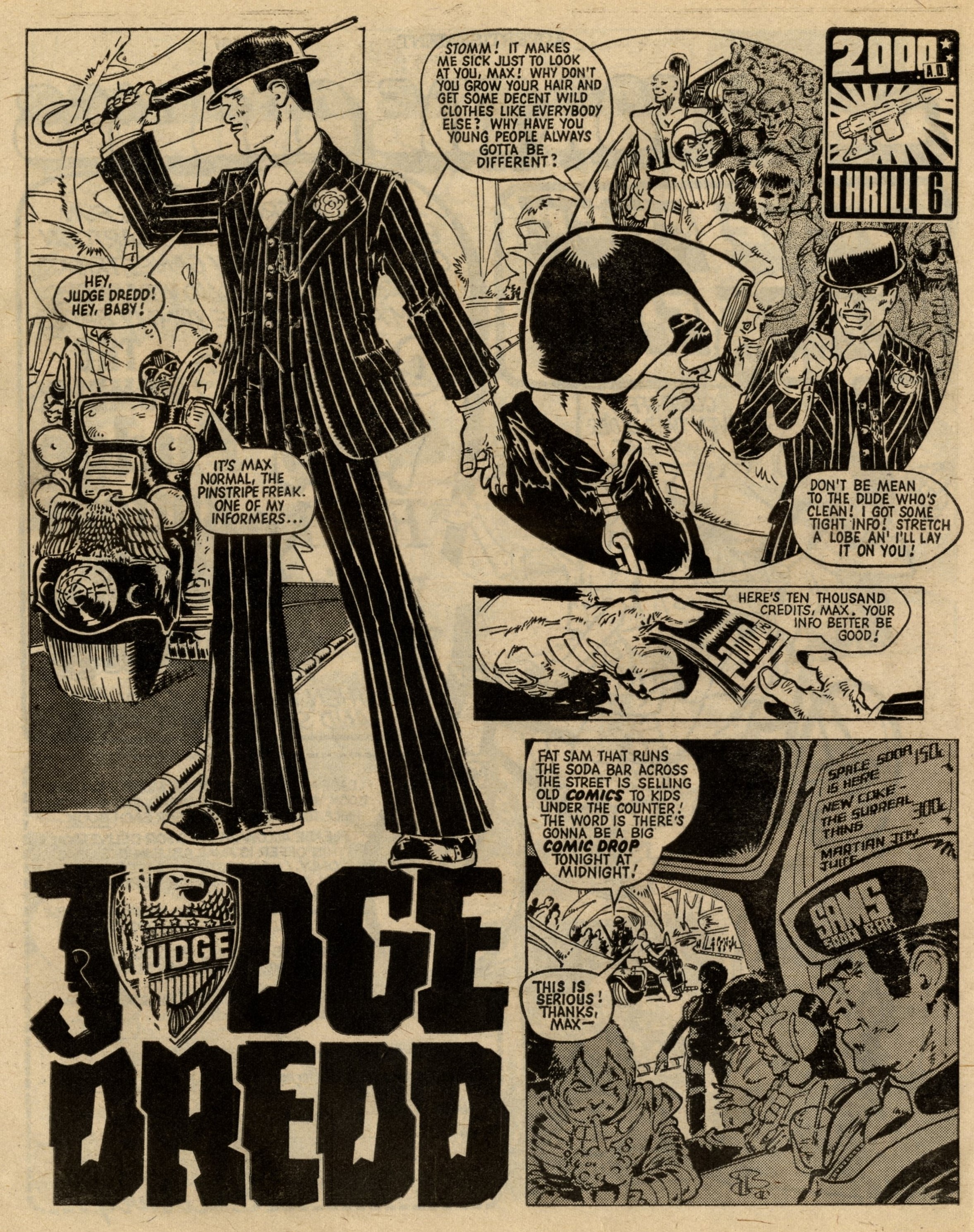 Judge Dredd: John Wagner (writer), Mike McMahon (artist)