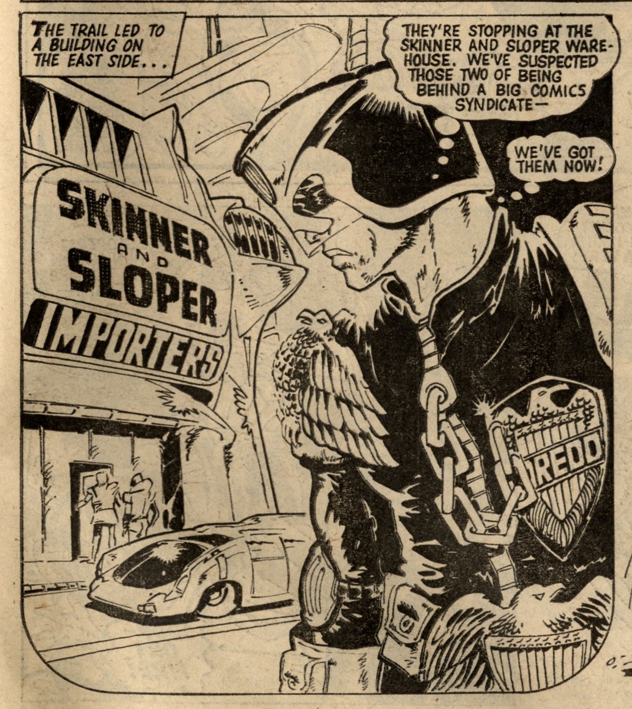 Judge Dredd: John Wagner (writer), Mike McMahon (artist)