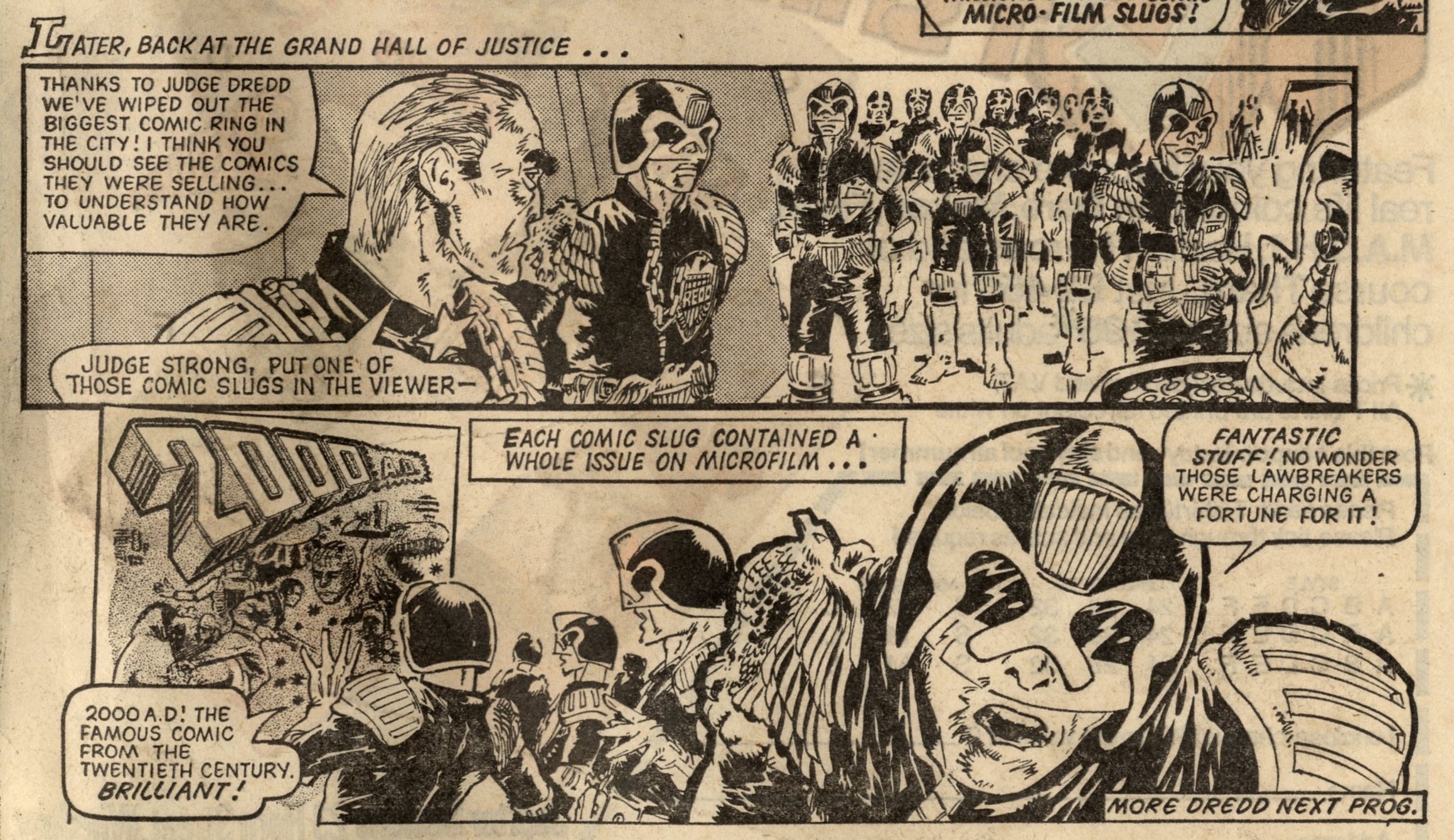 Judge Dredd: John Wagner (writer), Mike McMahon (artist)