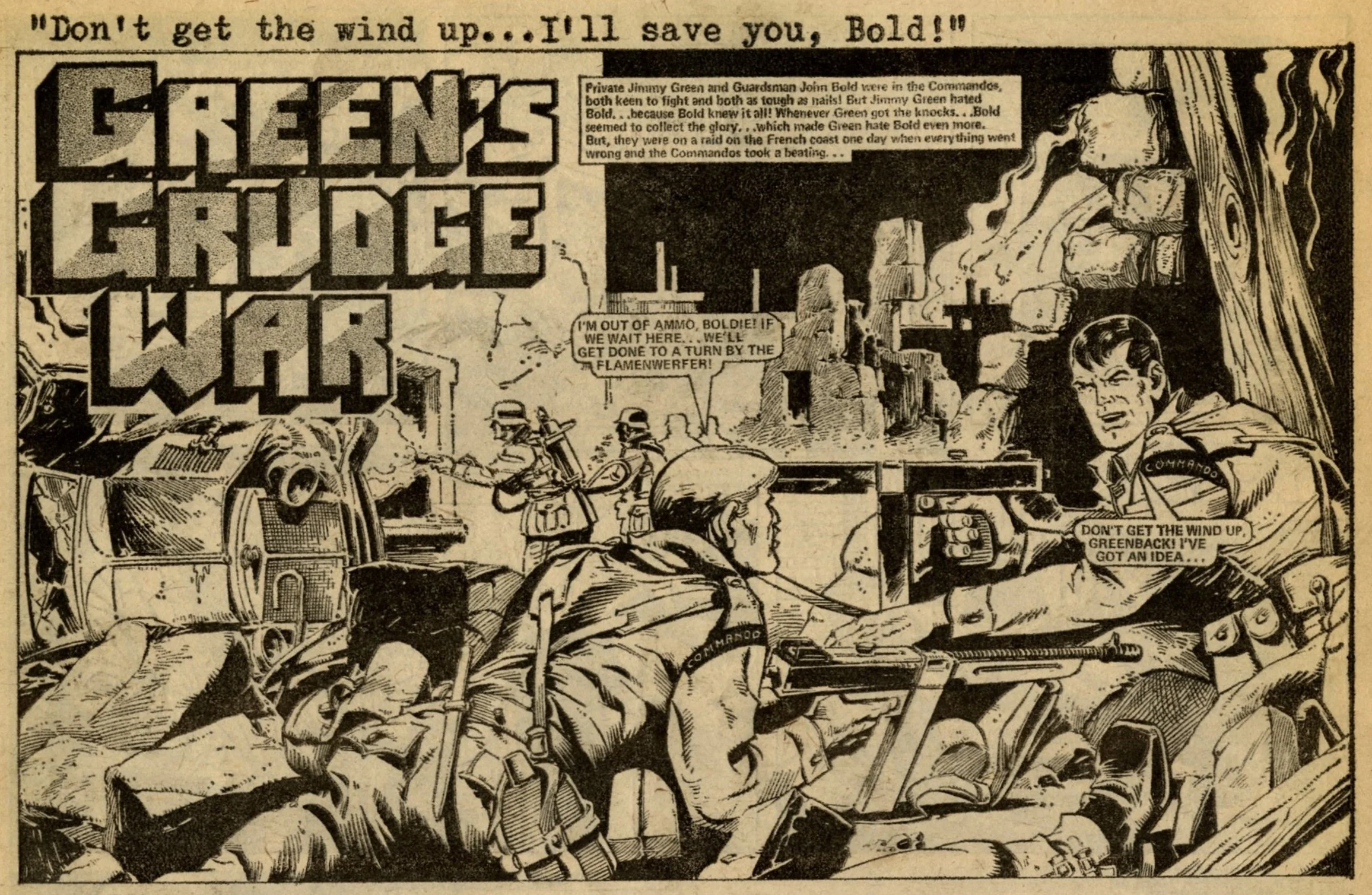 Green’s Grudge War: Gerry Finley-Day (writer), Massimo Belardinelli (artist)